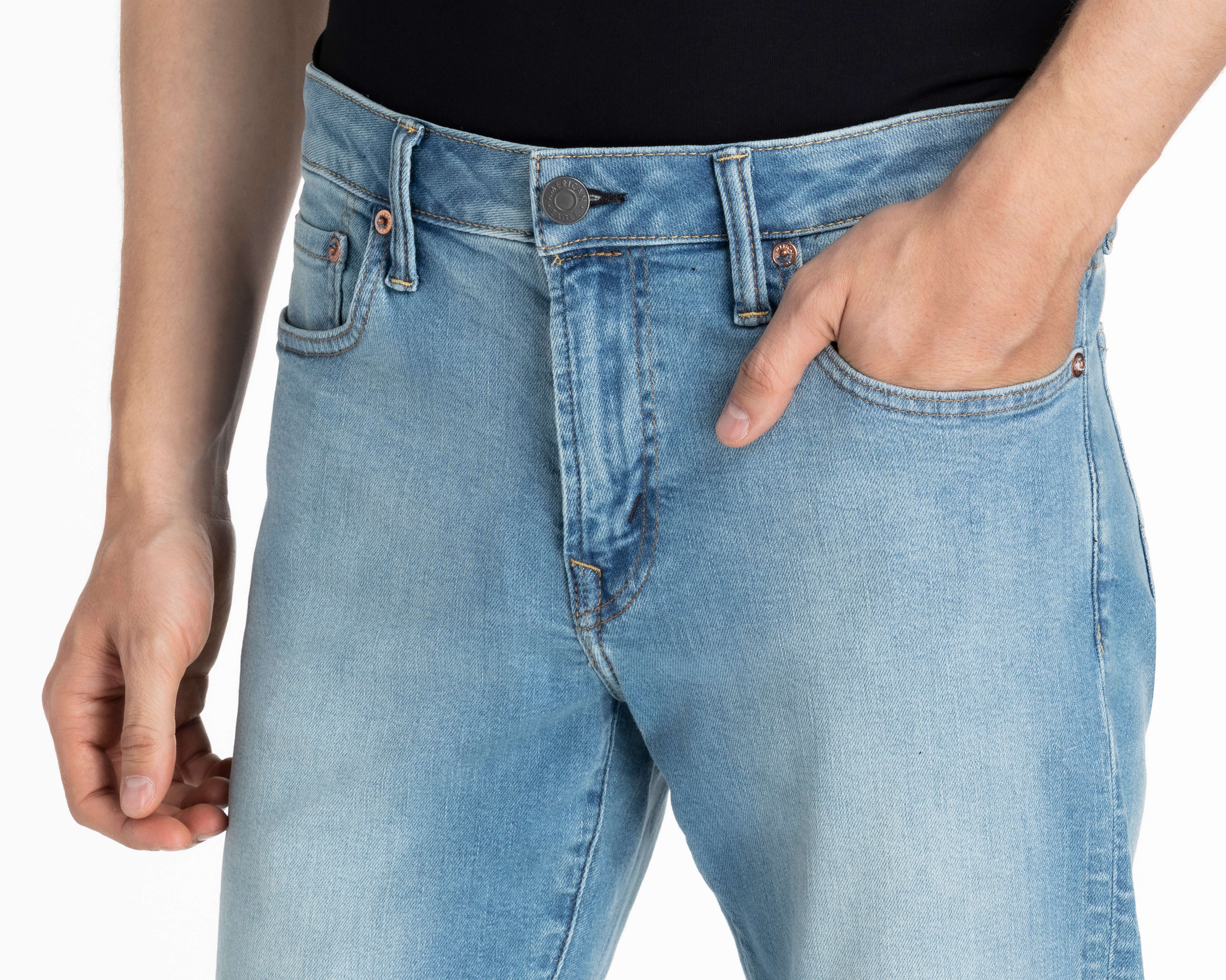 Foto 4 pulgar | Foto 3 | Jeans American Eagle Outfitters Skinny para Hombre