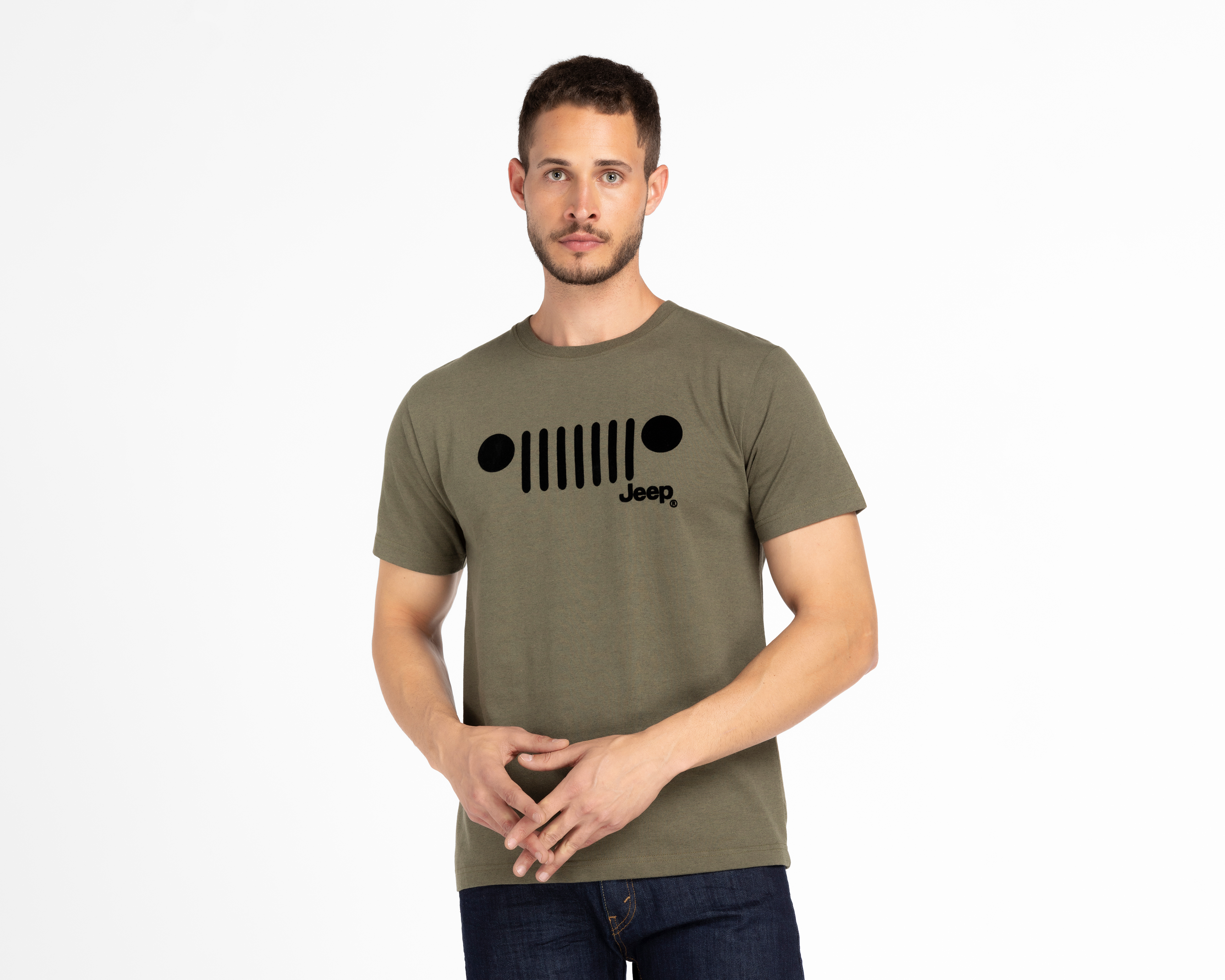 Playera Jeep Cuello Redondo