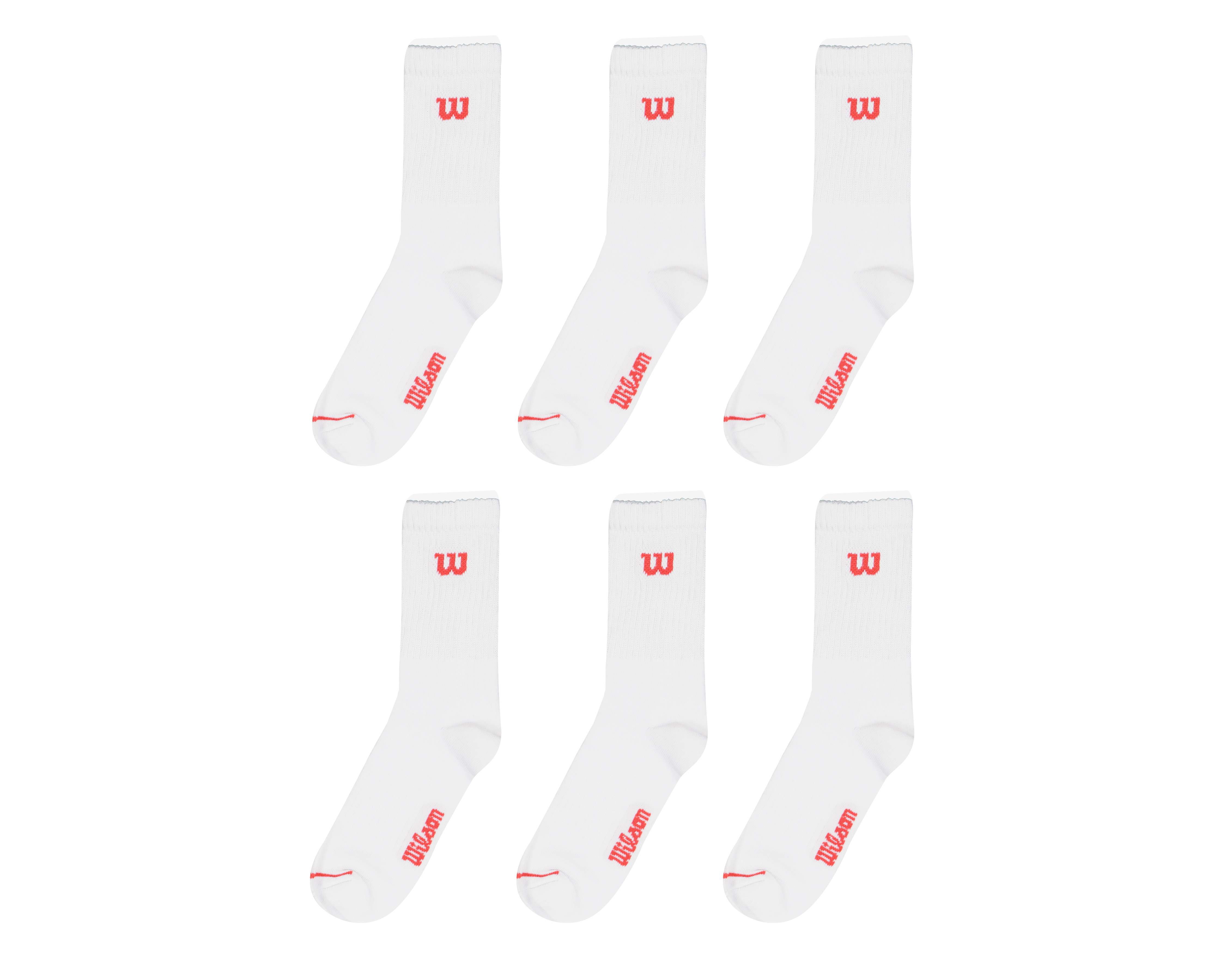 Calcetas Deportivas Largas Wilson para Hombre 5 Pares