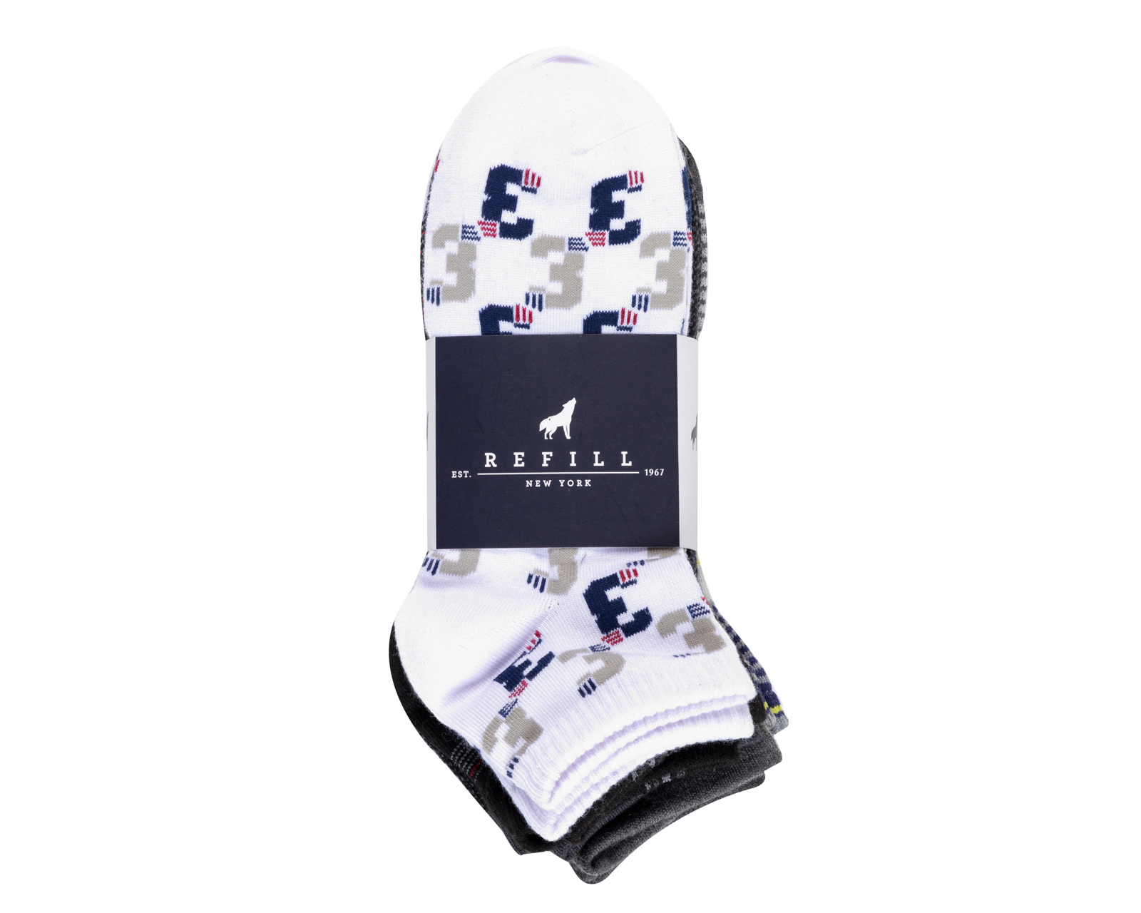 Foto 4 pulgar | Foto 3 | Calcetas de Moda Refill 6 Pares