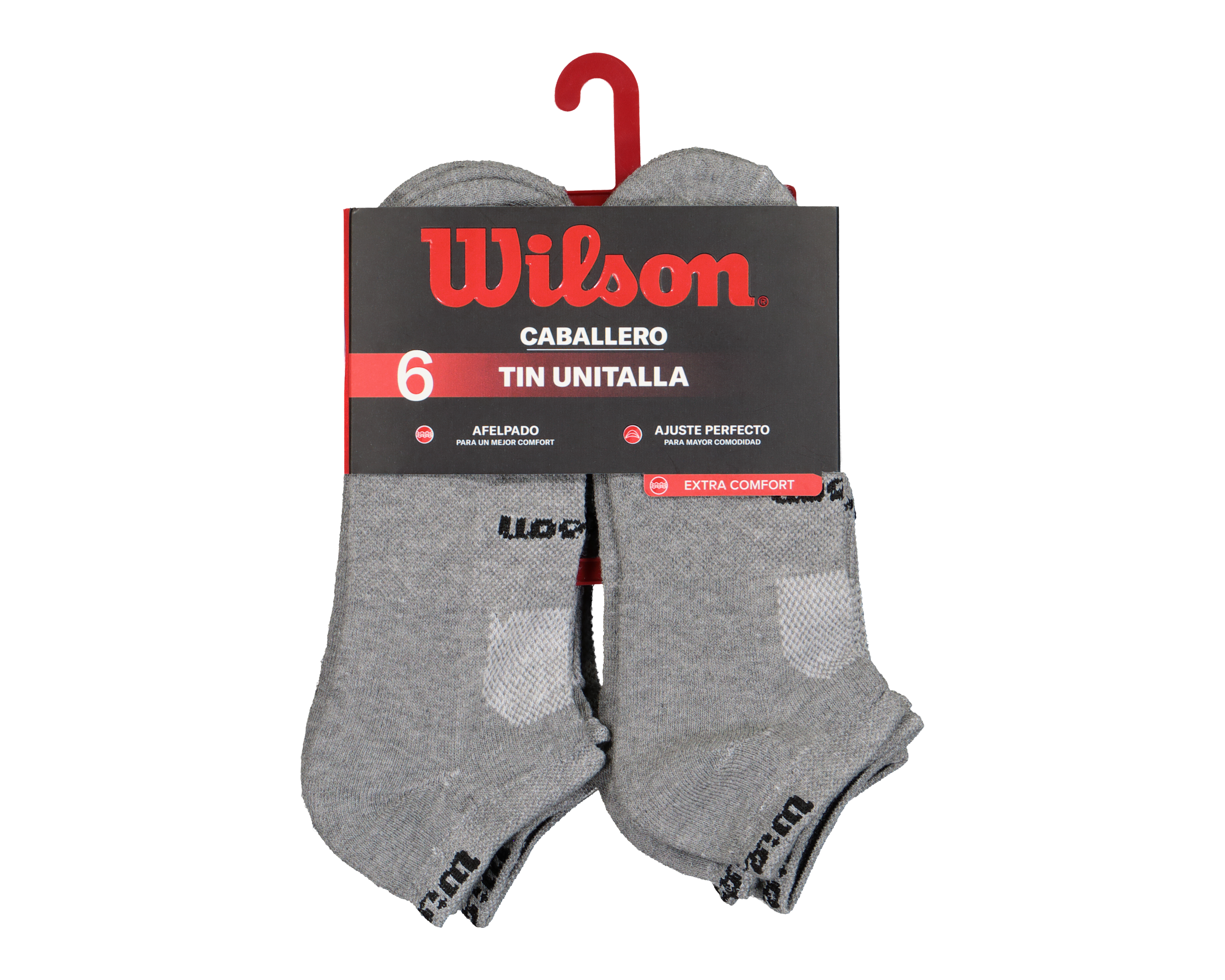 Foto 3 | Foto 3 | Calcetas Deportivas Tines Wilson para Hombre 6 Pares