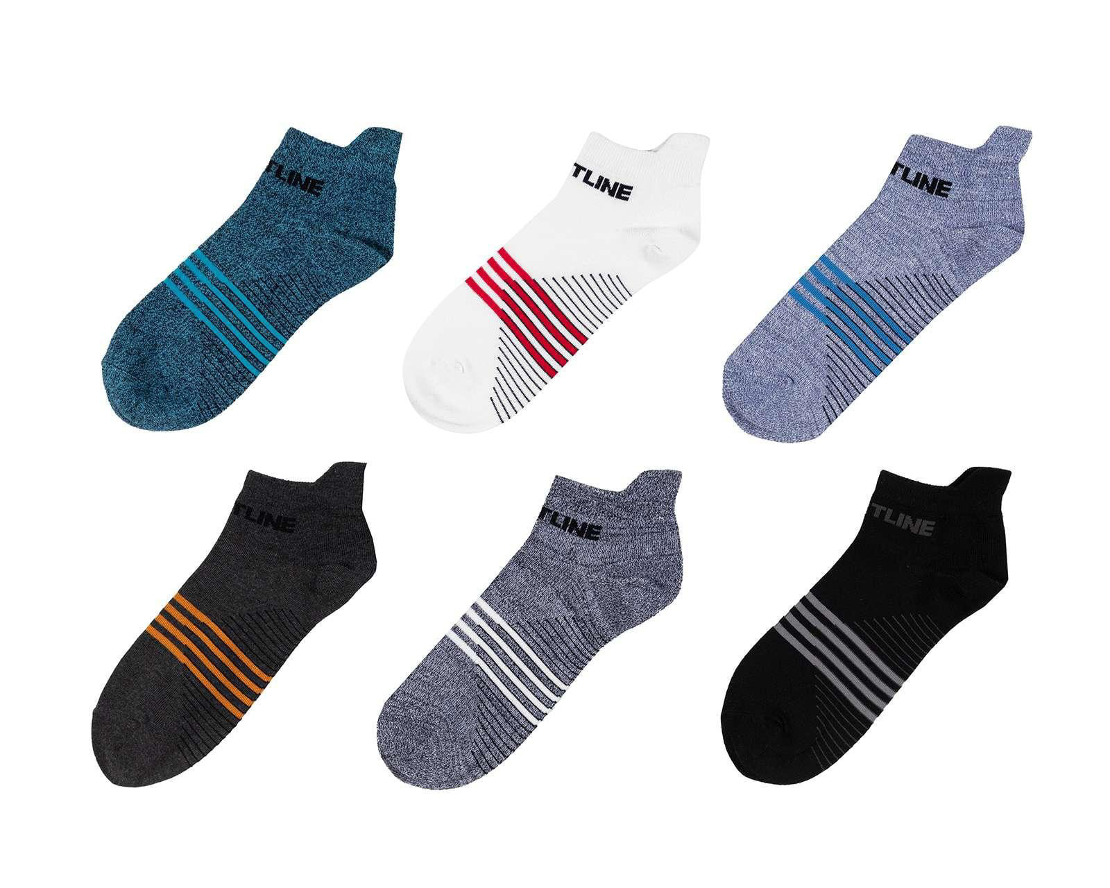 Calcetas Deportivas Sportline para Hombre 6 Pares