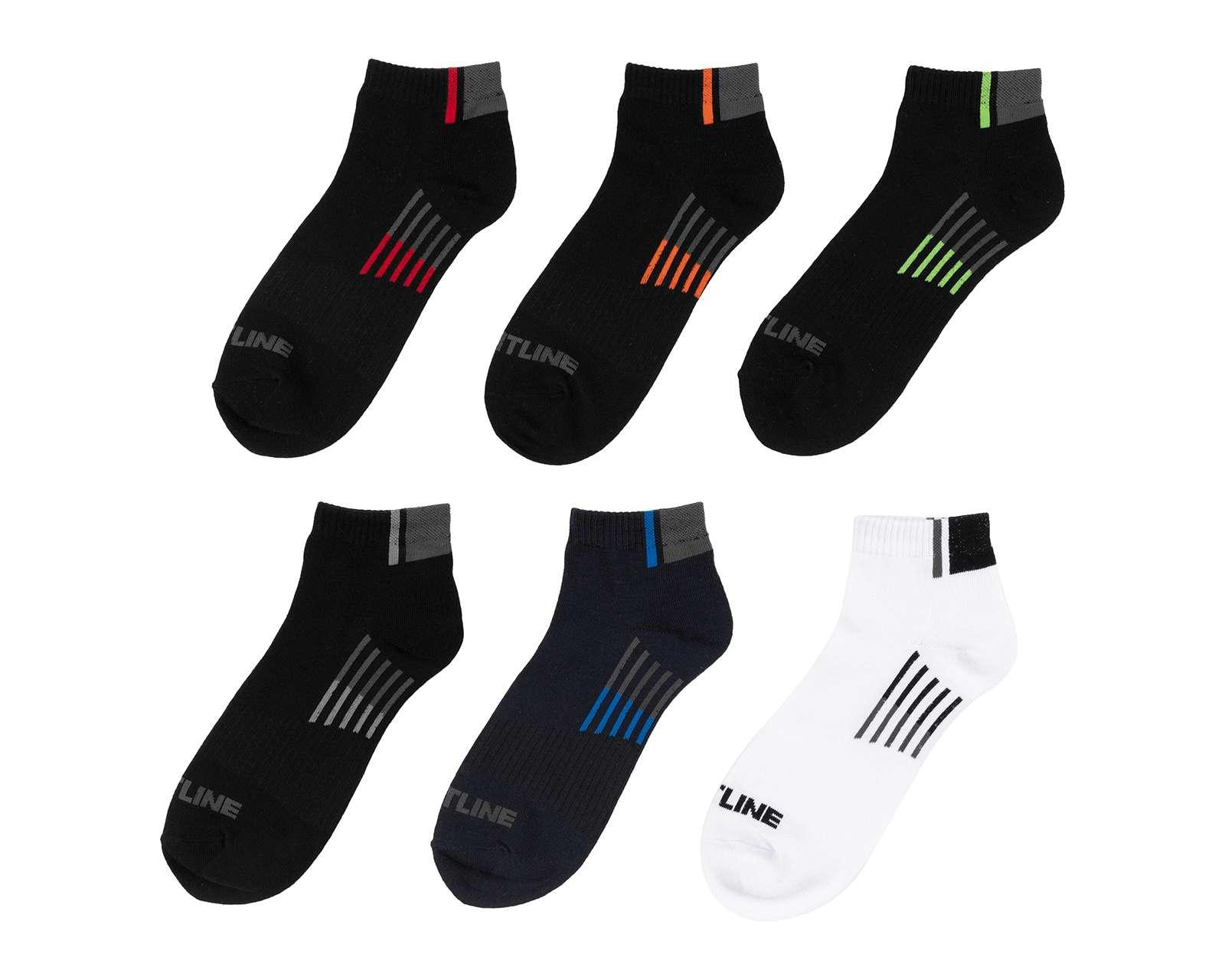 Calcetas Deportivas Sportline para Hombre 6 Pares