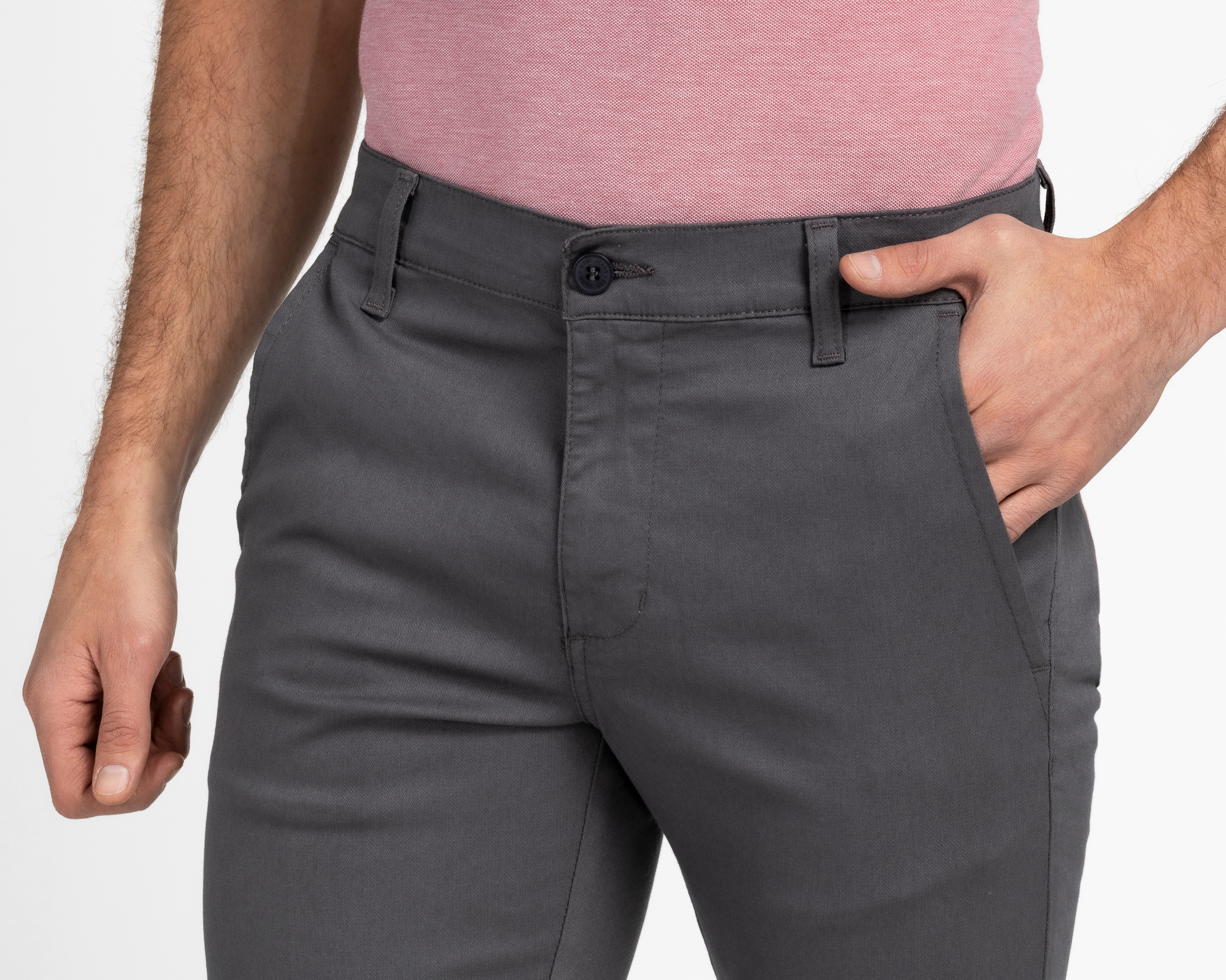 Foto 4 pulgar | Foto 3 | Pantalón Chino Oggi Slim Fit