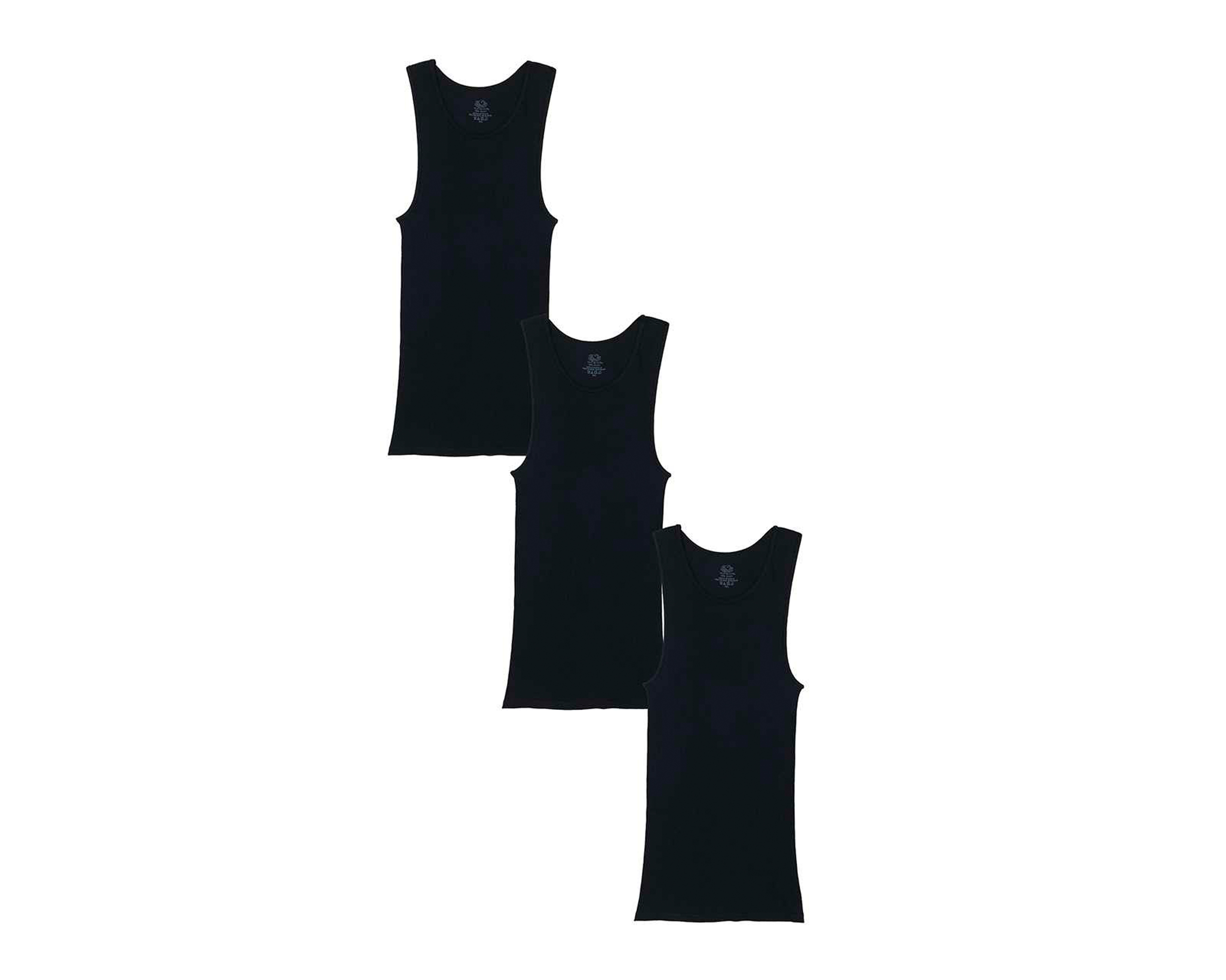 Foto 2 pulgar | Foto 1 | Camiseta Fruit of the Loom 3 Piezas