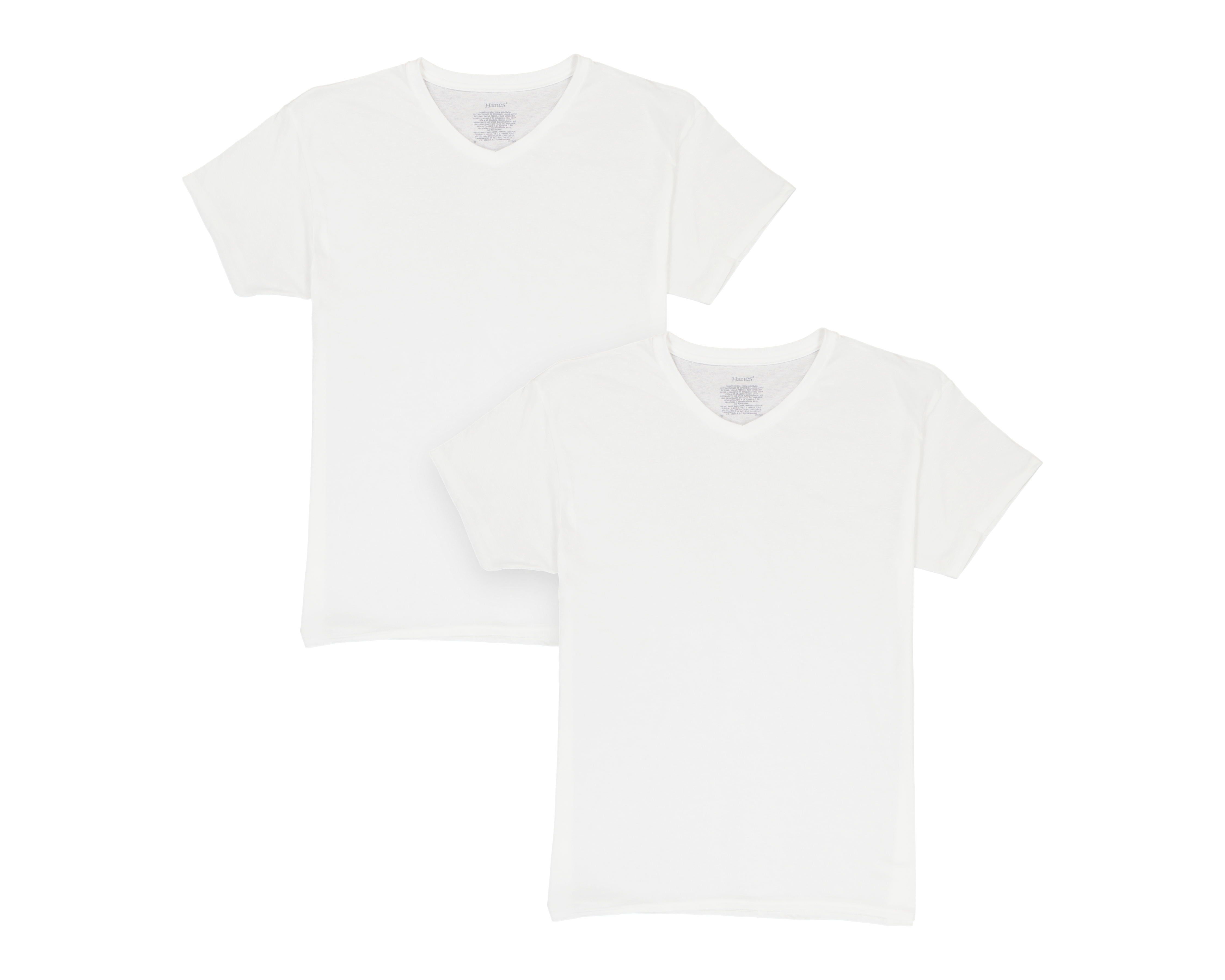 Playera Interior Cuello V Hanes 2 Piezas