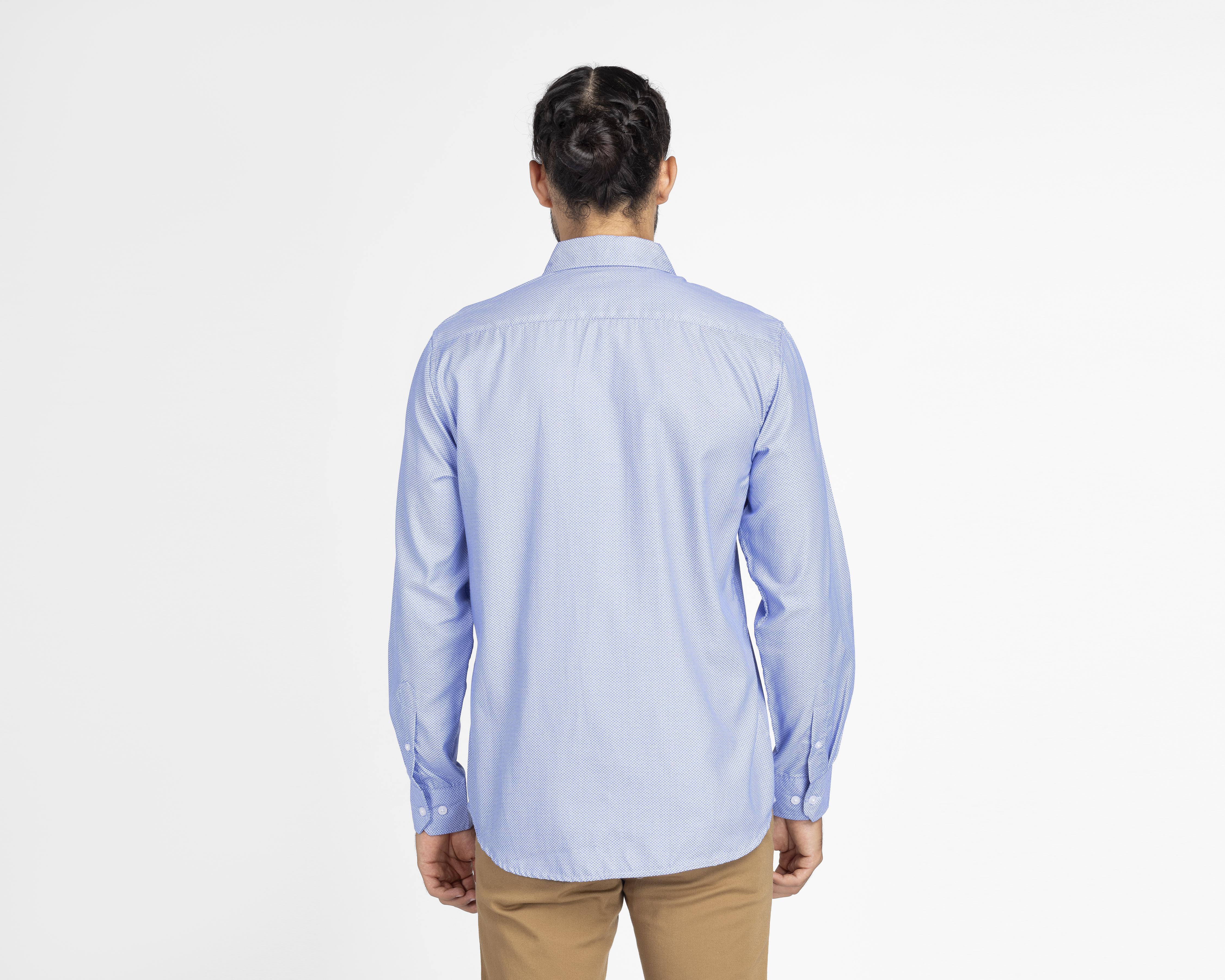 Foto 2 | Foto 2 | Camisa Casual York Team Polo Club Slim con Print de Puntos