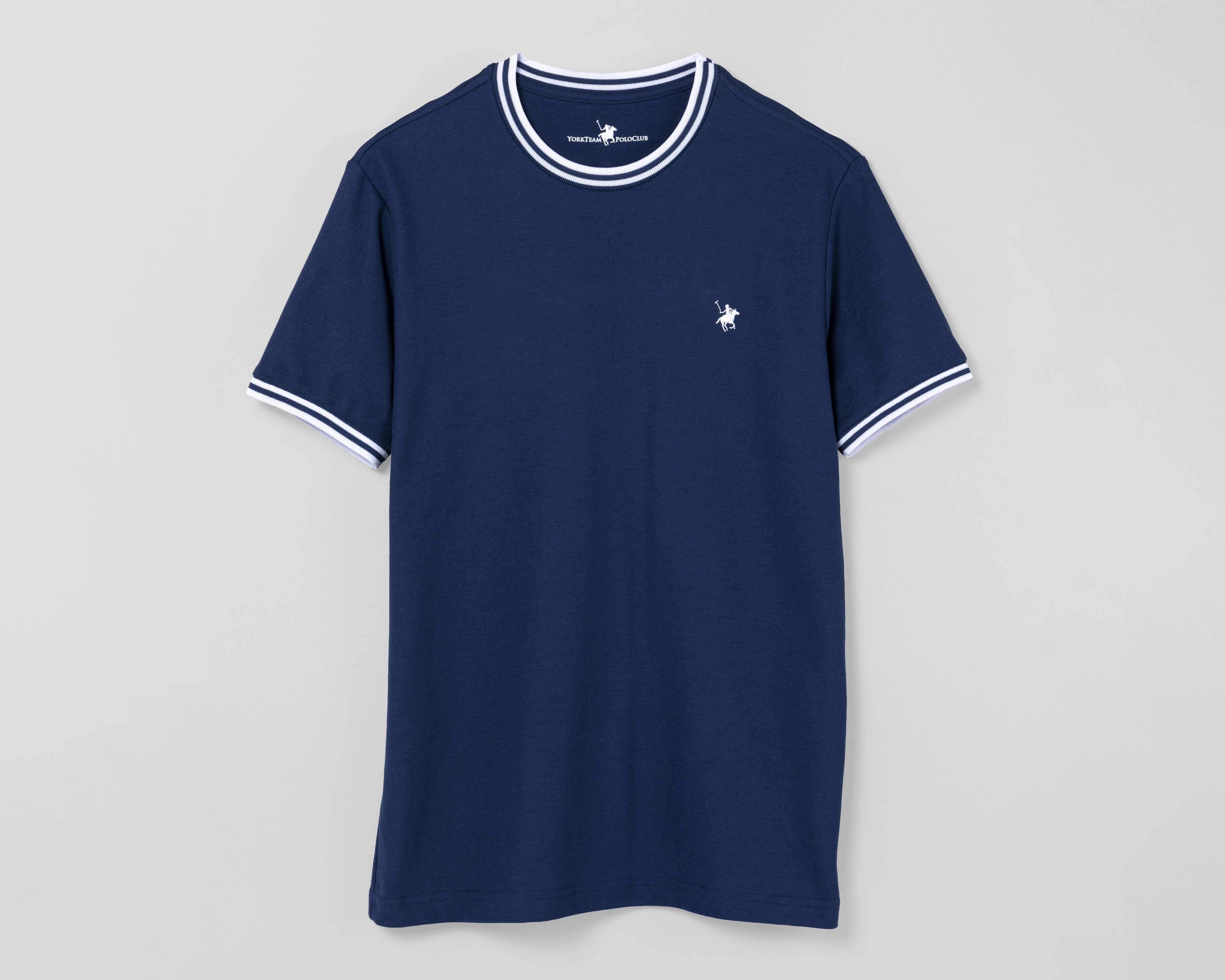 Foto 4 pulgar | Foto 4 | Playera York Team Polo Club Cuello Redondo