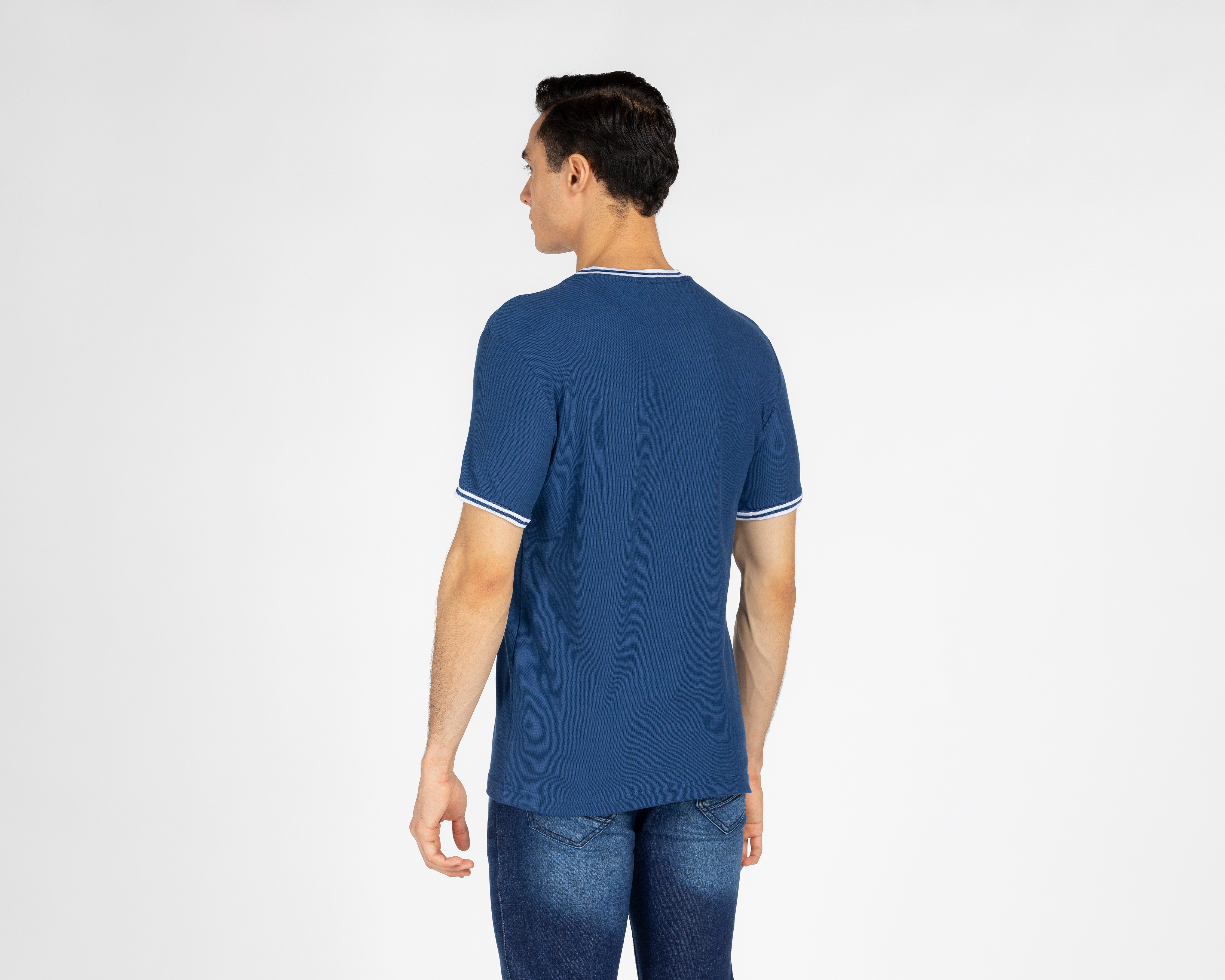 Foto 7 pulgar | Foto 7 | Playera York Team Polo Club Cuello Redondo