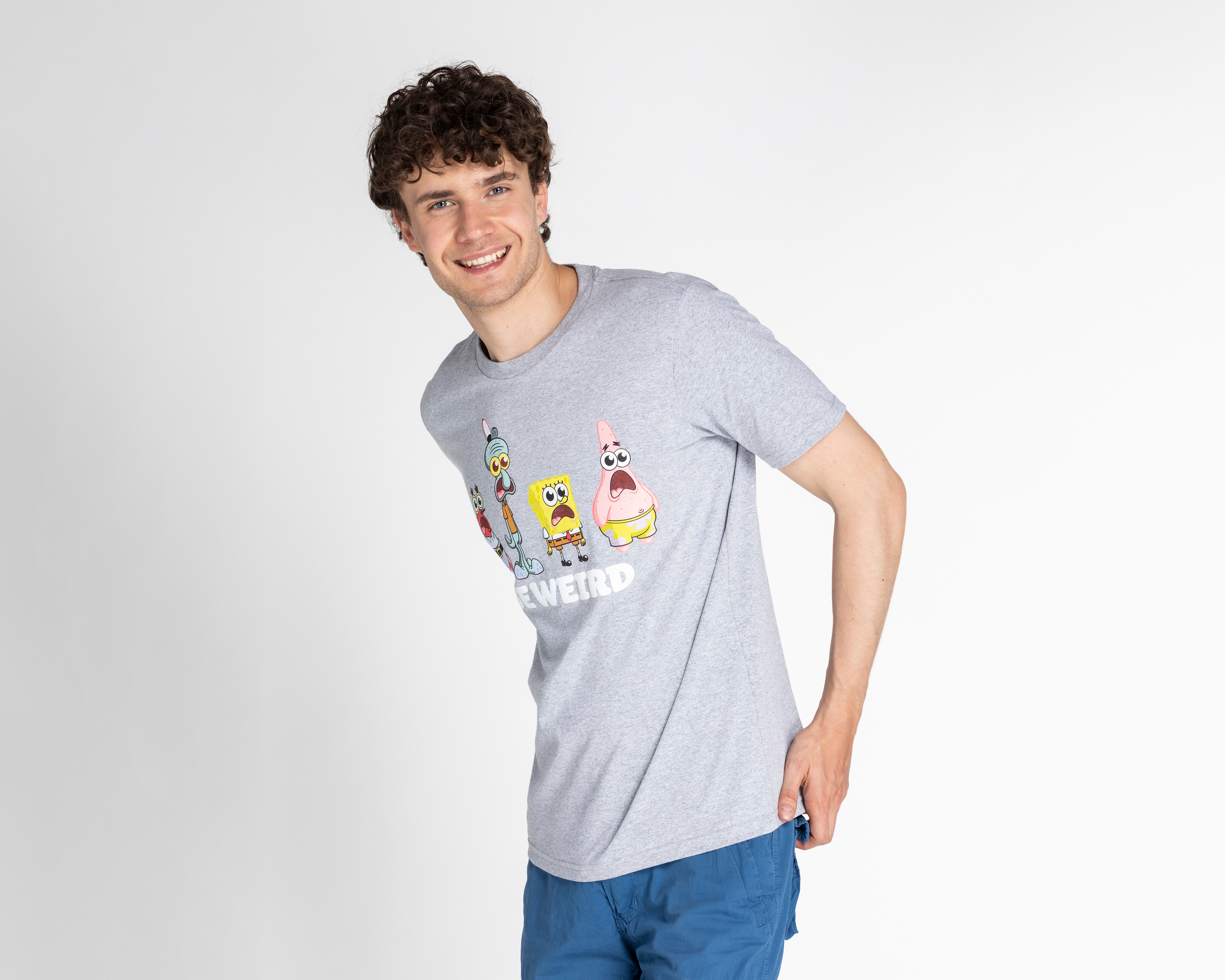 Playera Bob Esponja por Refill Cuello Redondo