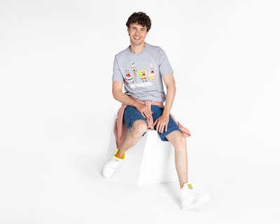 Foto 2 | Foto 2 | Playera Bob Esponja por Refill Cuello Redondo