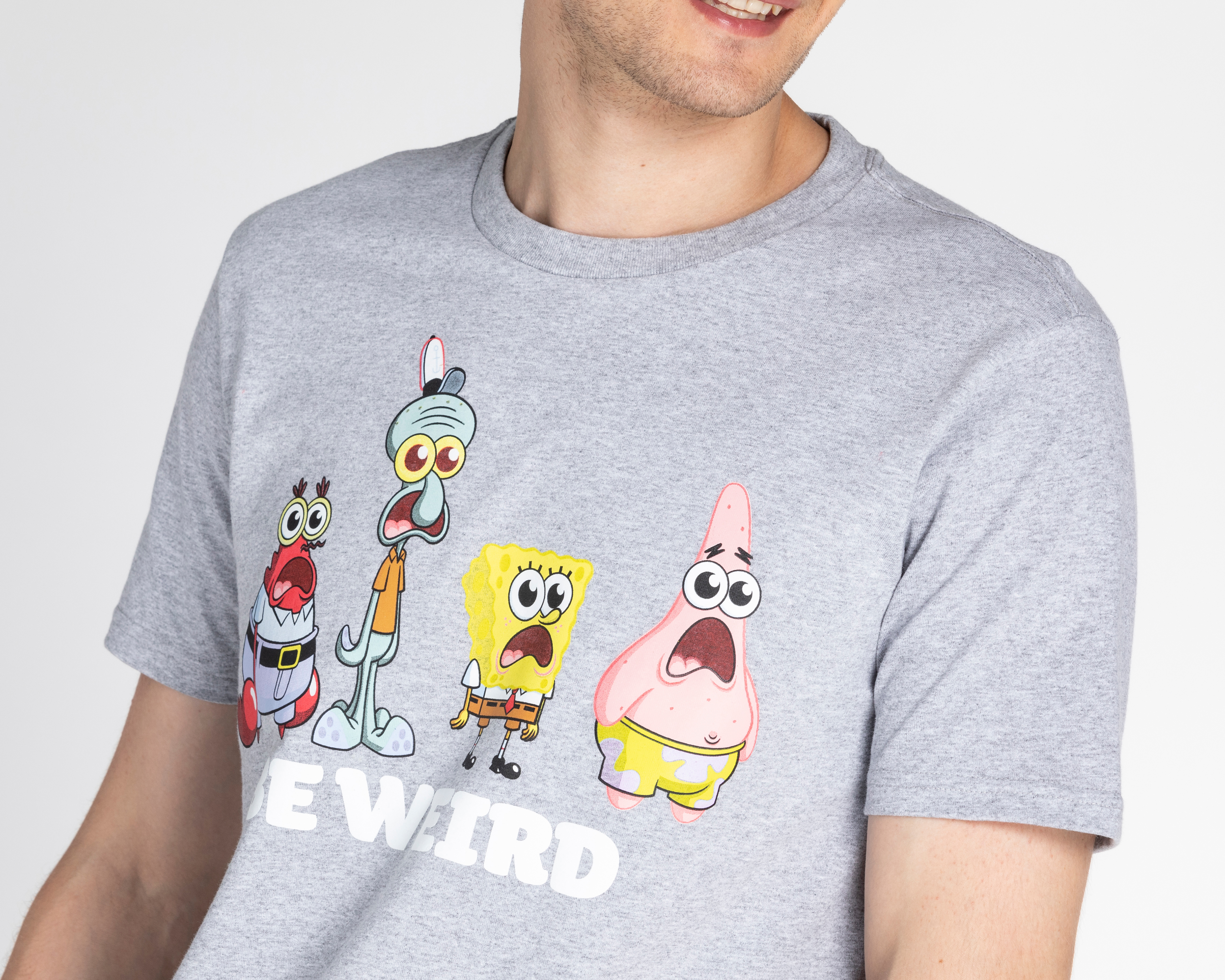 Foto 5 pulgar | Foto 4 | Playera Bob Esponja por Refill Cuello Redondo