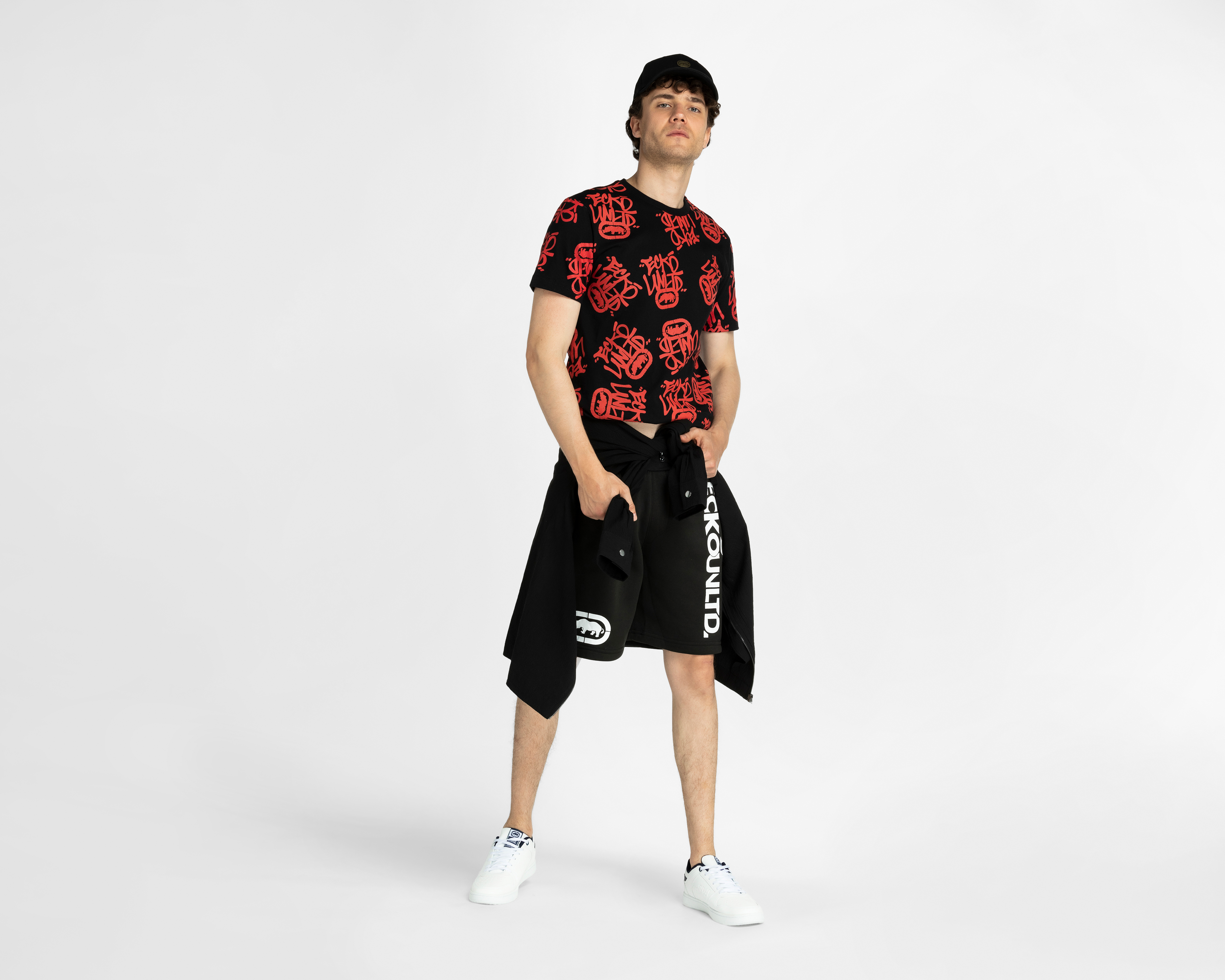 Foto 3 pulgar | Foto 2 | Playera Eckó Unltd. Cuello Redondo