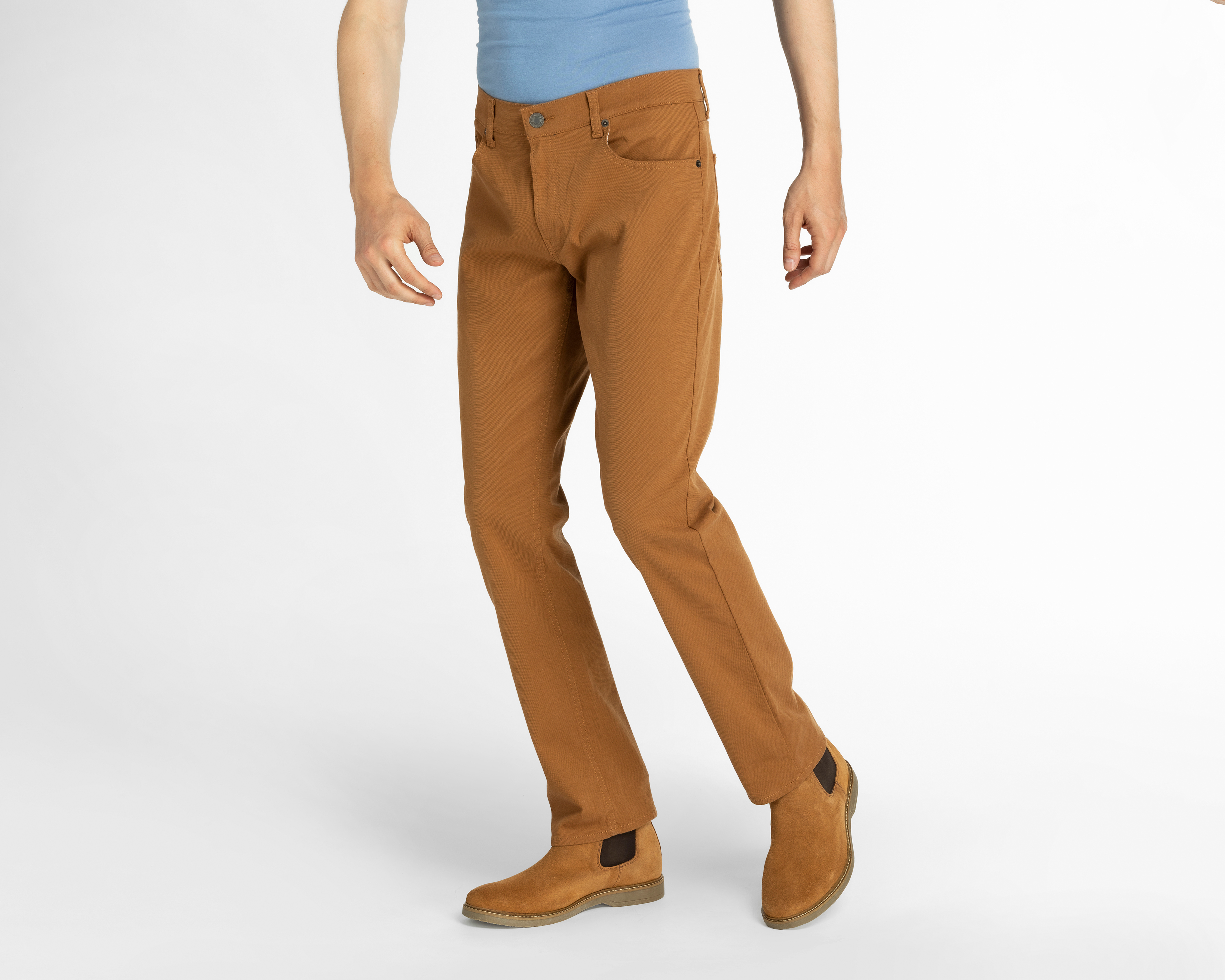 Pantalón de Gabardina Oggi Iron Slim