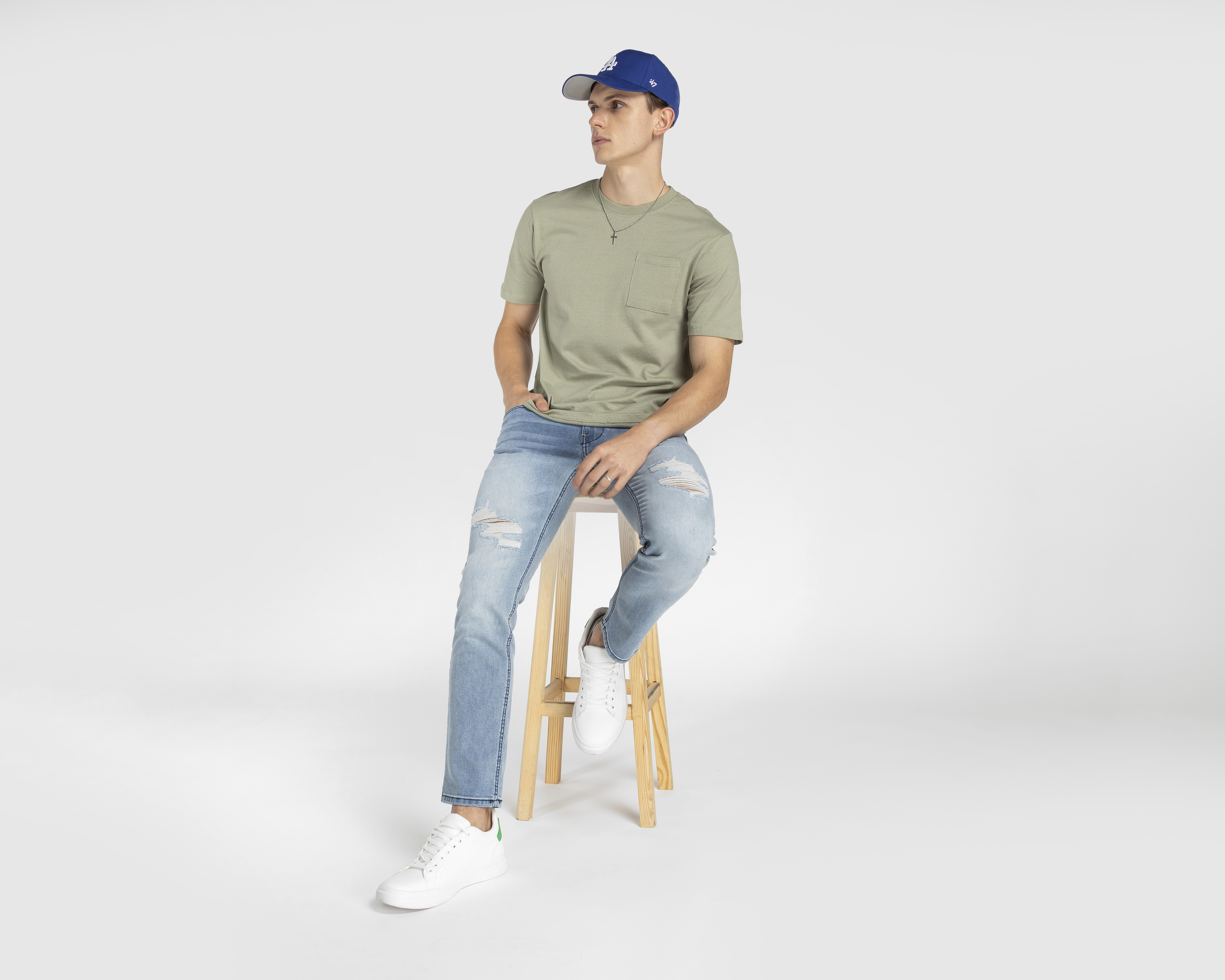 Foto 2 | Foto 2 | Playera Refill Cuello Redondo