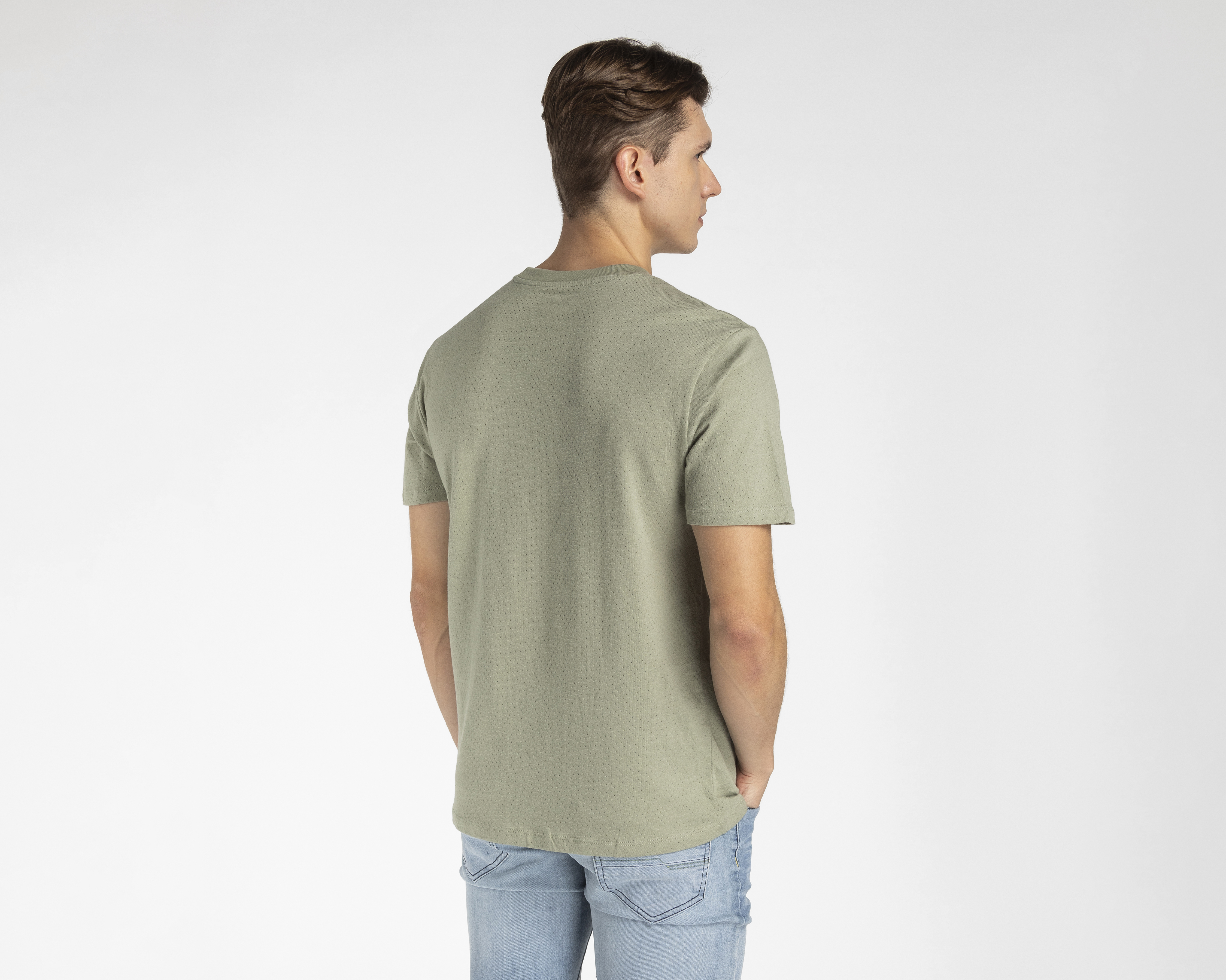 Foto 4 pulgar | Foto 3 | Playera Refill Cuello Redondo