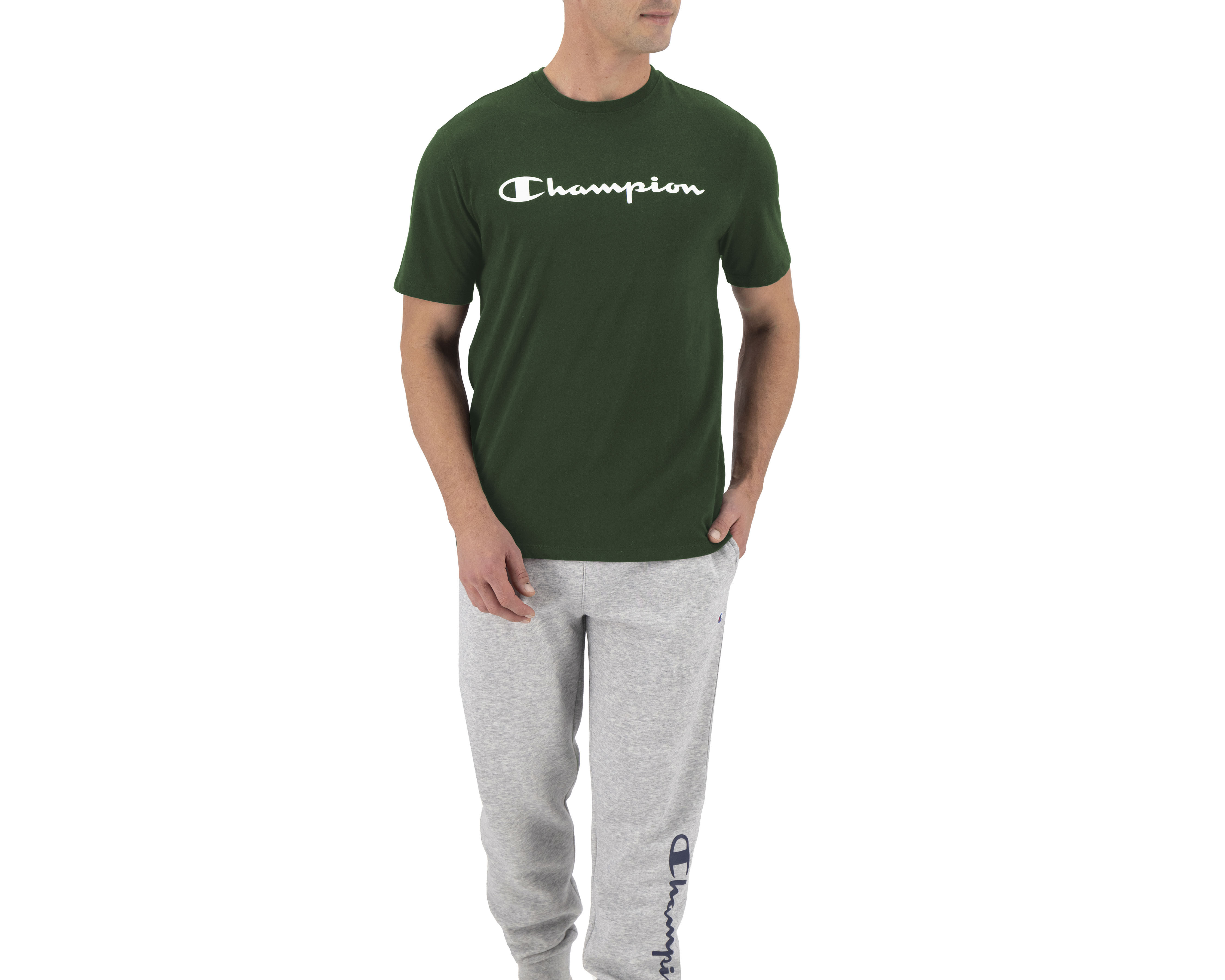 Foto 3 pulgar | Foto 2 | Playera Champion Cuello Redondo