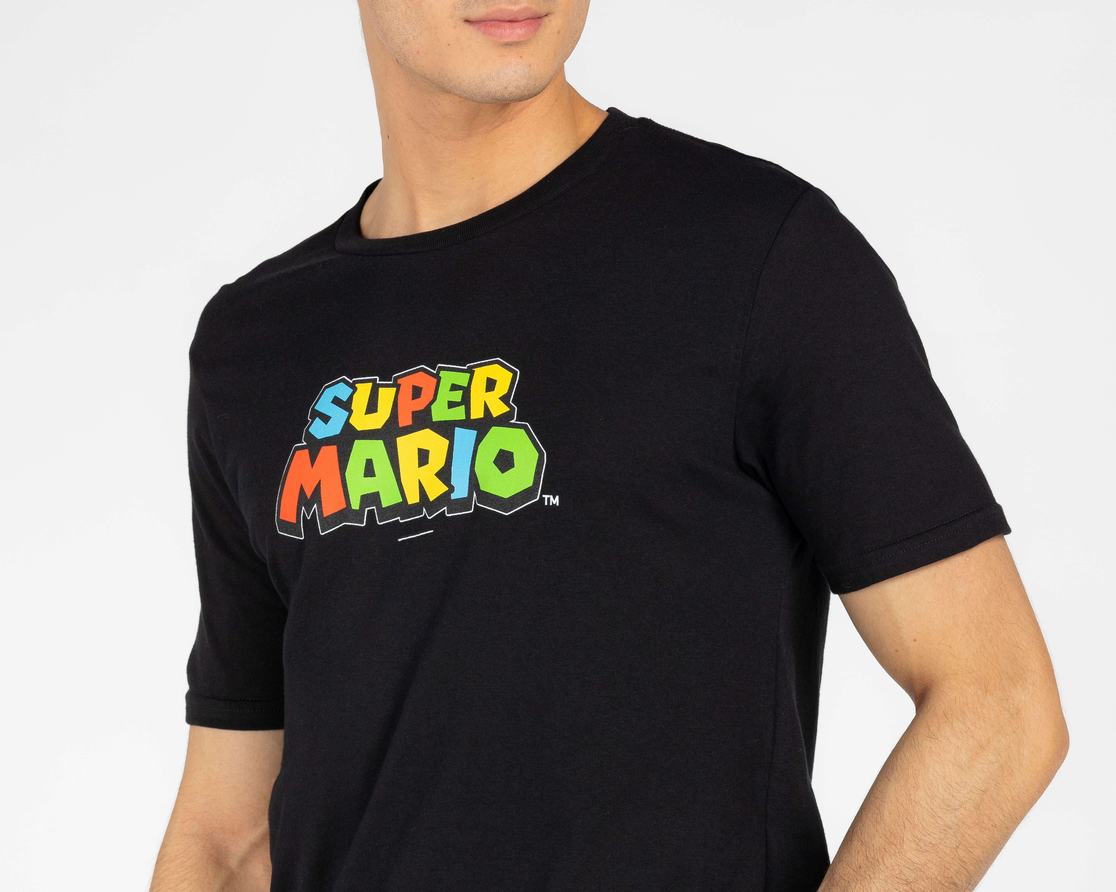 Foto 4 pulgar | Foto 3 | Playera Mario Bros Cuello Redondo