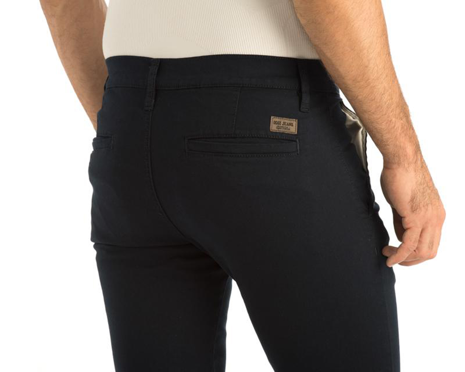 Foto 5 pulgar | Foto 4 | Pantalón Chino Oggi Slim Fit