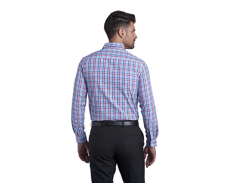 Foto 3 pulgar | Foto 2 | Camisa Casual Refill Slim Fit a Cuadros