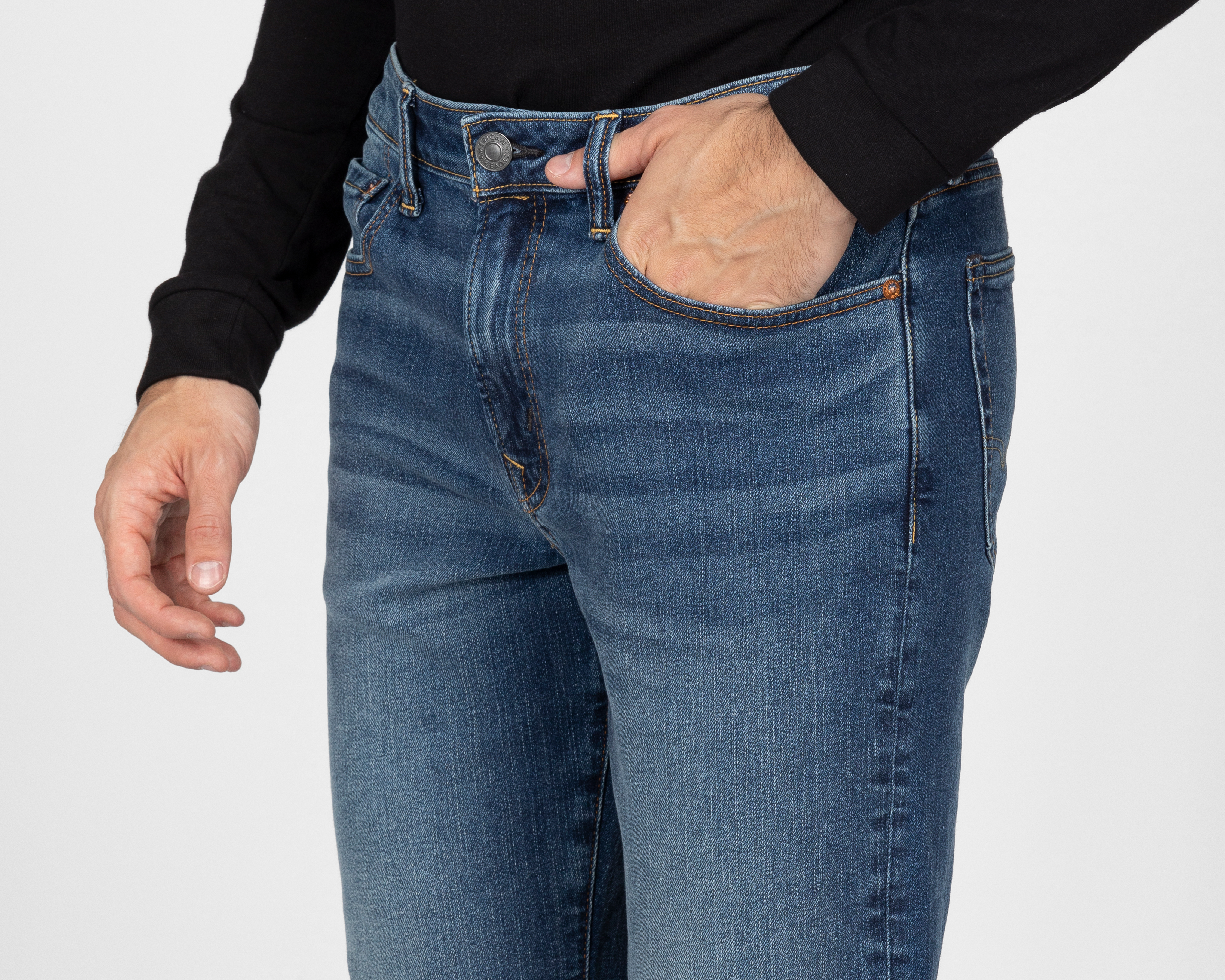 Foto 4 pulgar | Foto 3 | Jeans American Eagle Slim Straigth para Hombre