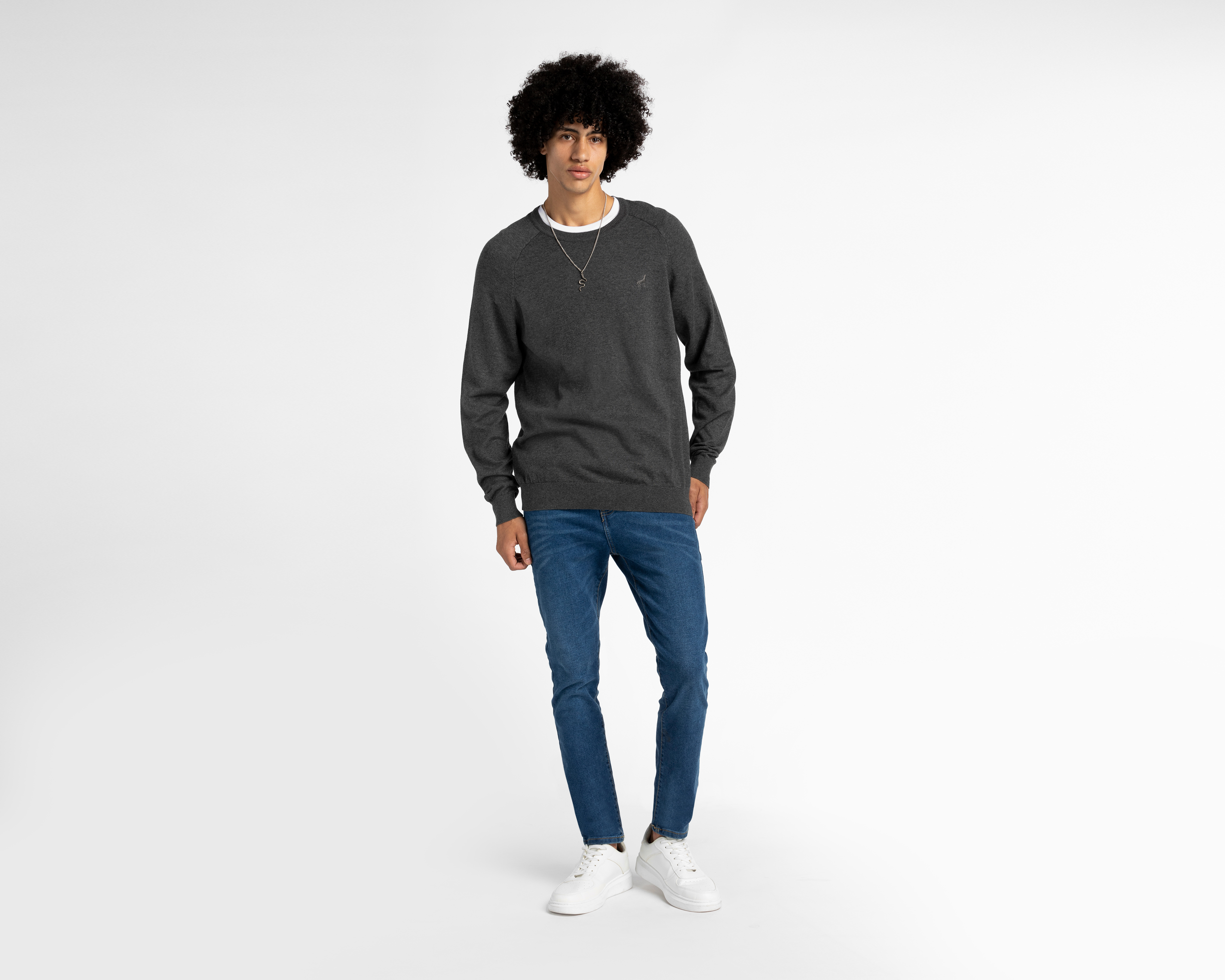 Foto 3 pulgar | Foto 2 | Suéter Refill Cuello Redondo