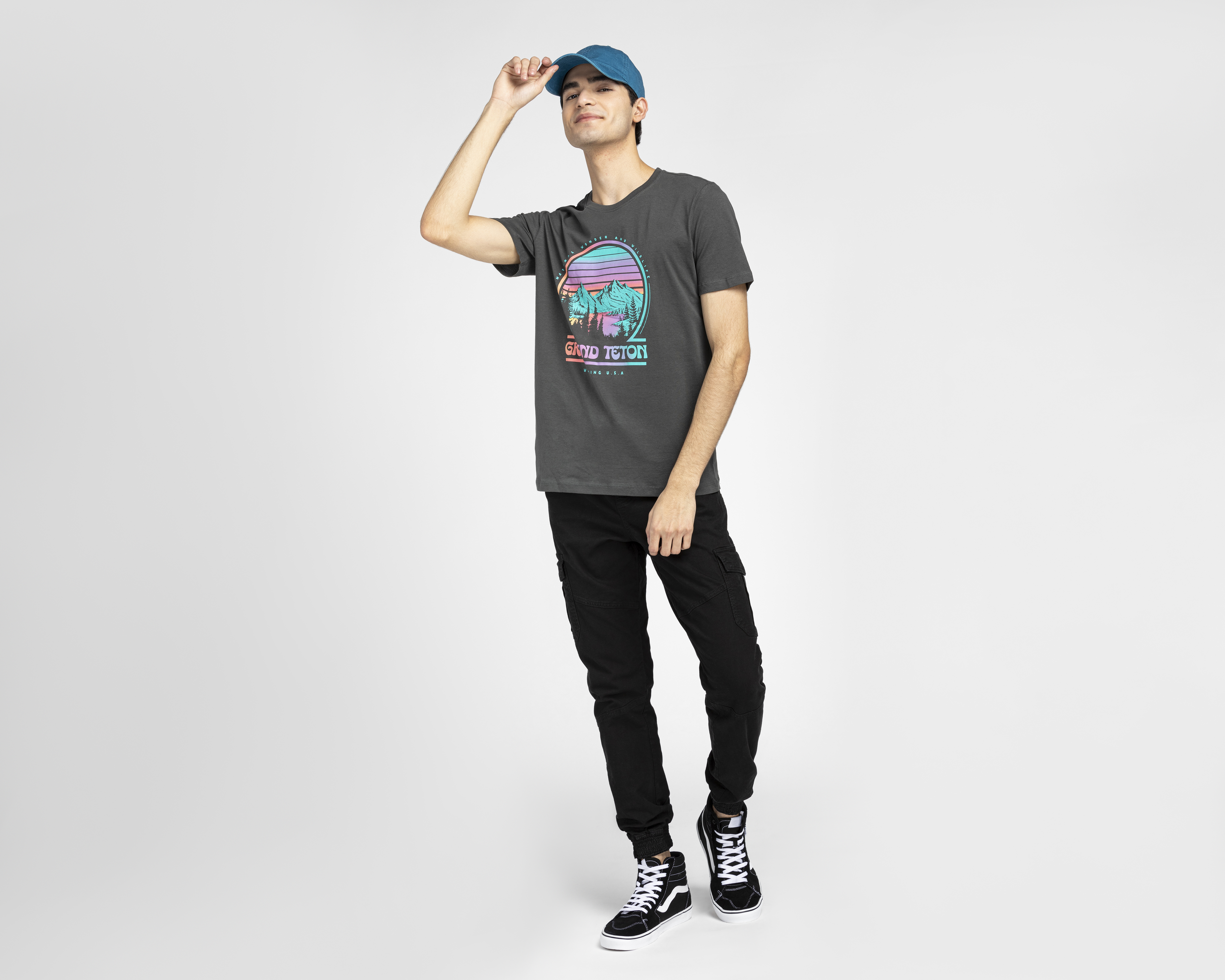 Foto 3 pulgar | Foto 2 | Playera Neo*City Cuello Redondo