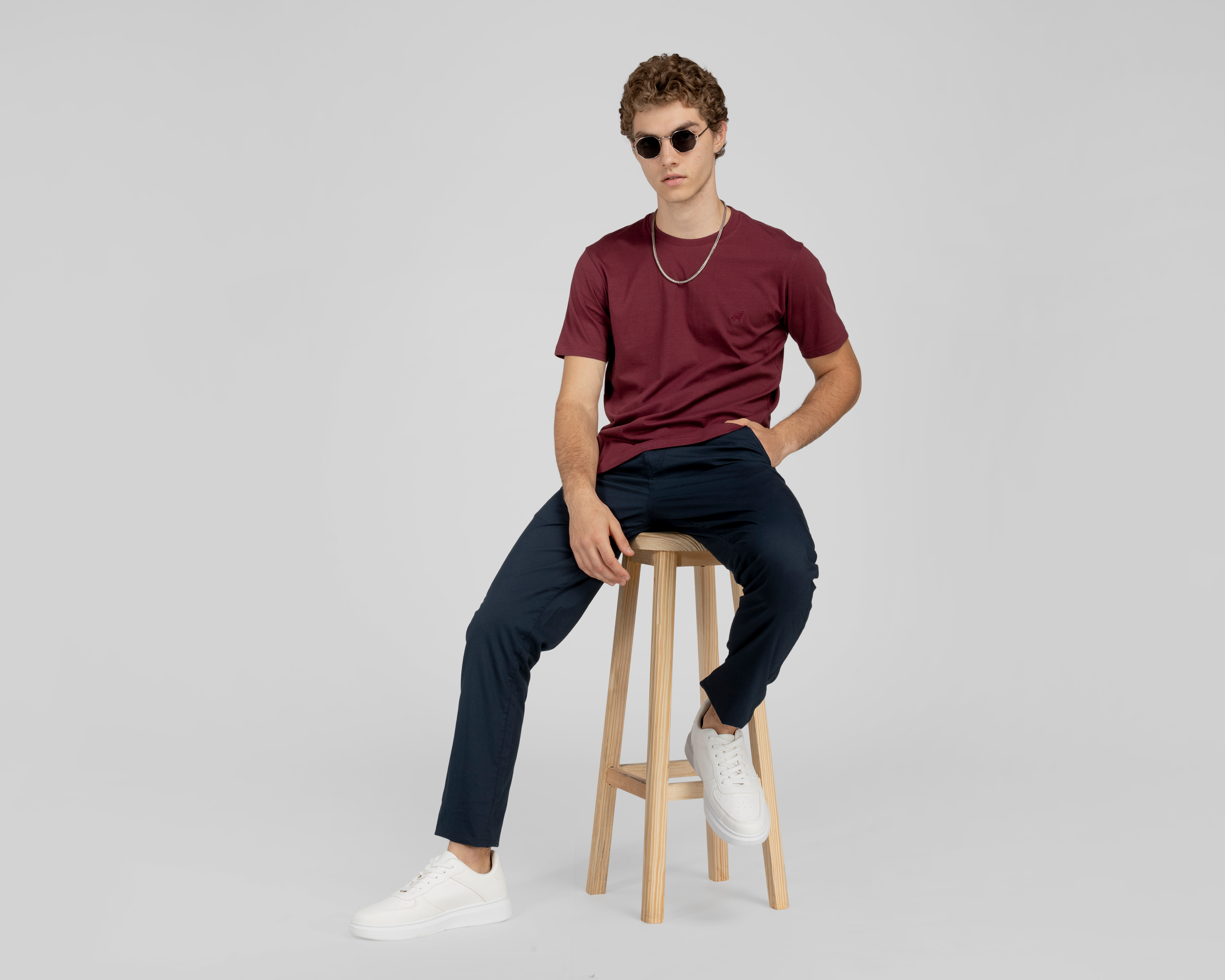 Foto 3 pulgar | Foto 2 | Playera Refill Cuello Redondo