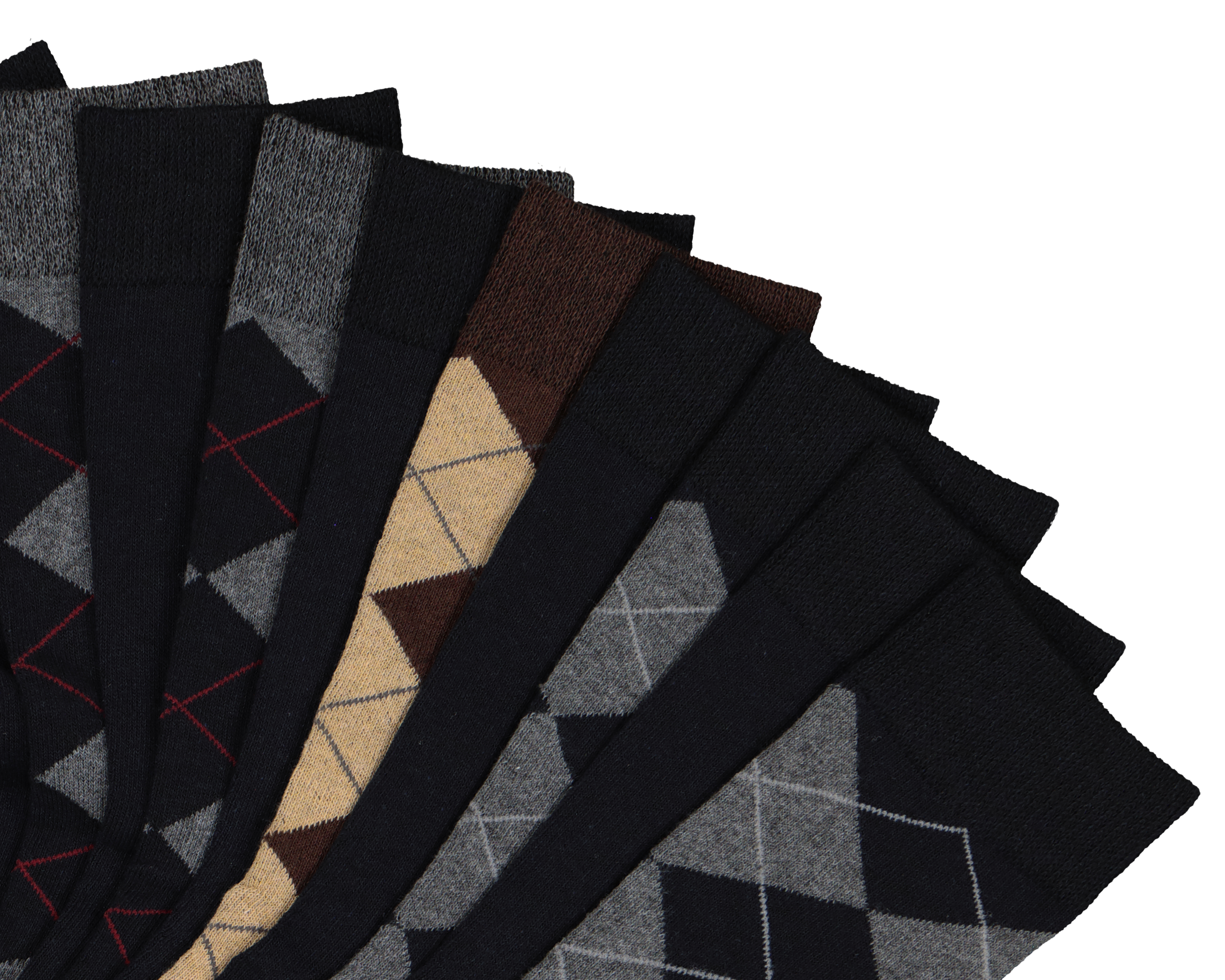 Foto 2 | Foto 2 | Calcetas de Vestir Wall Street para Hombre 10 Pares