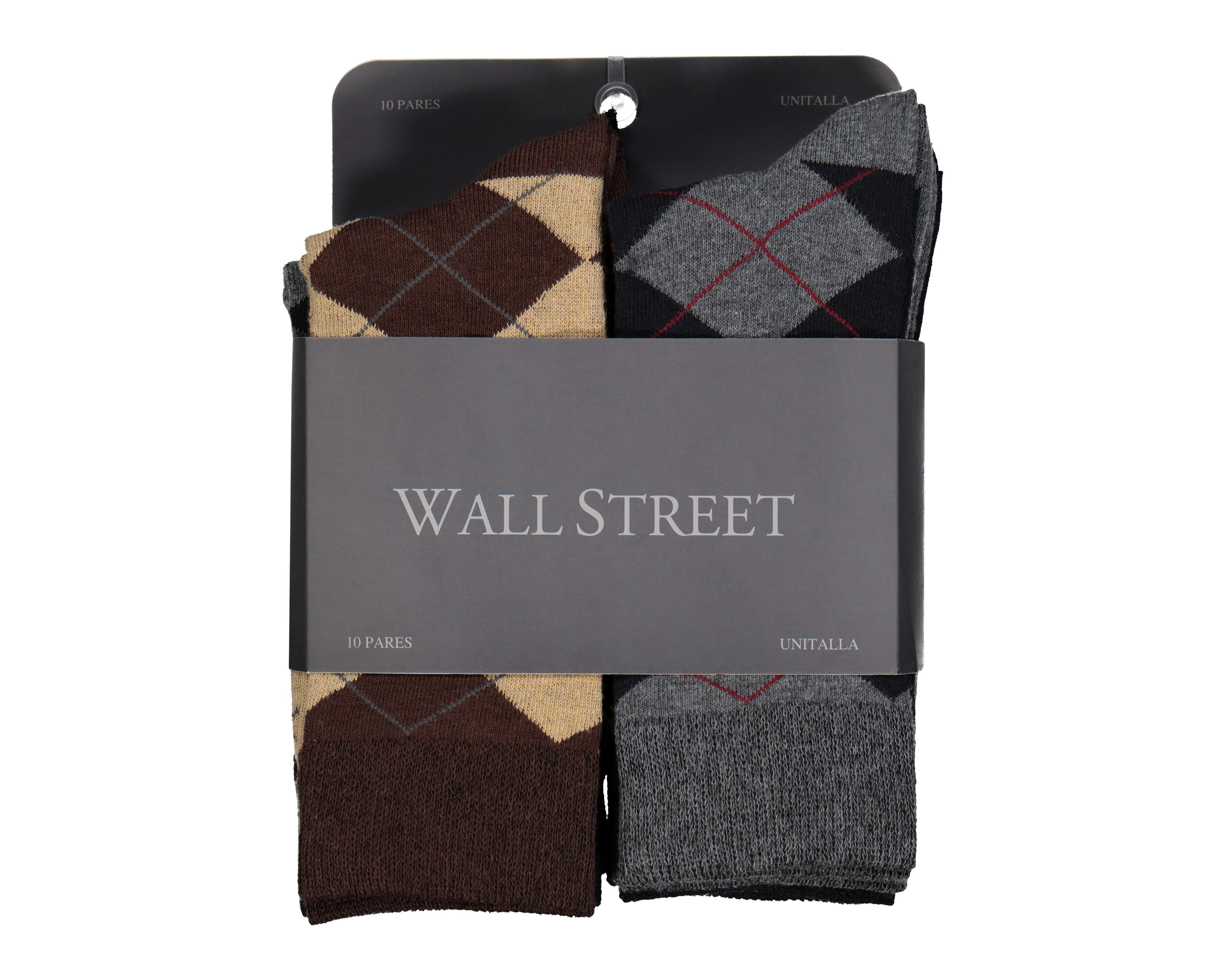 Foto 4 pulgar | Foto 3 | Calcetas de Vestir Wall Street para Hombre 10 Pares