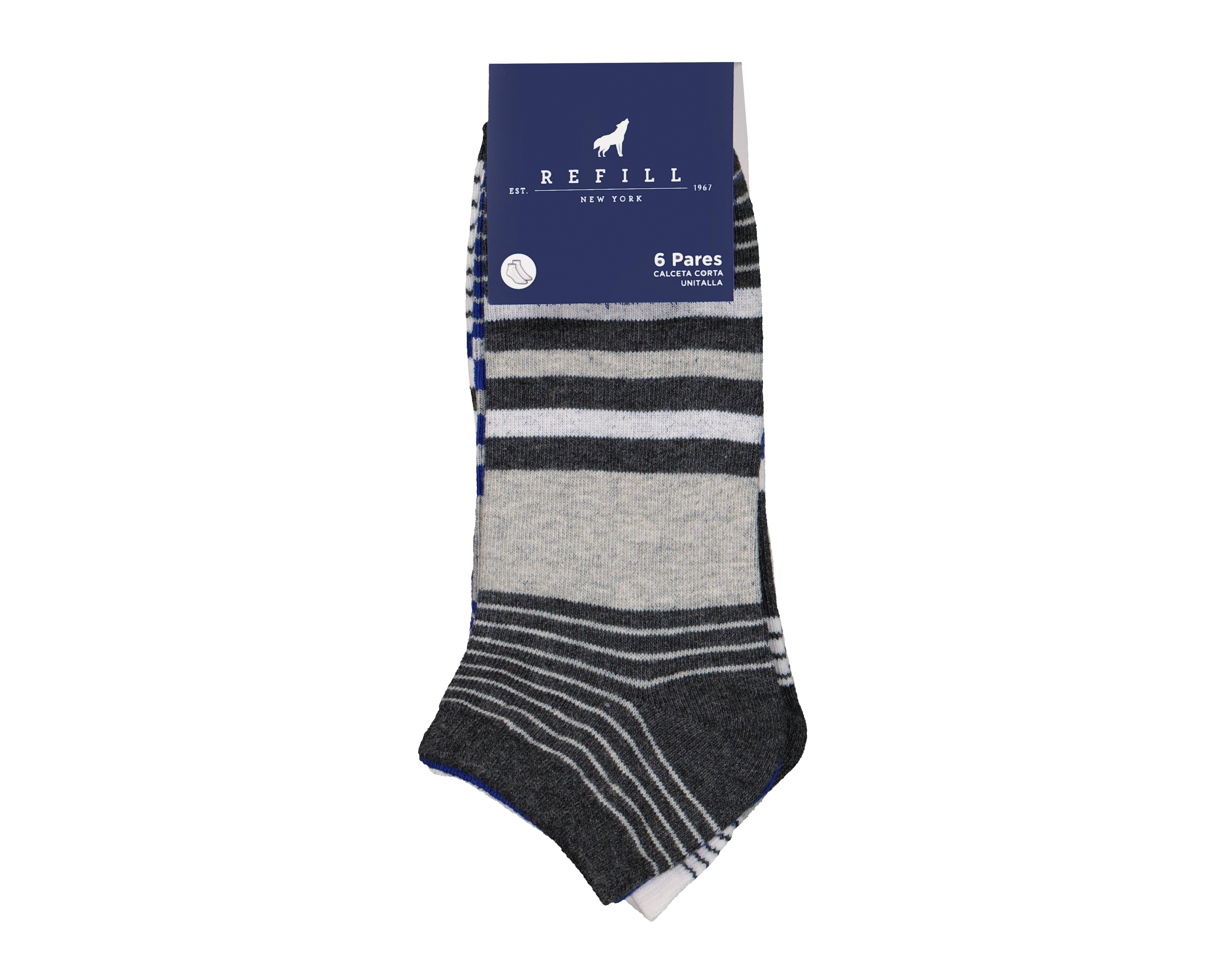 Foto 4 pulgar | Foto 3 | Calcetas Tines Refill para Hombre 6 Pares