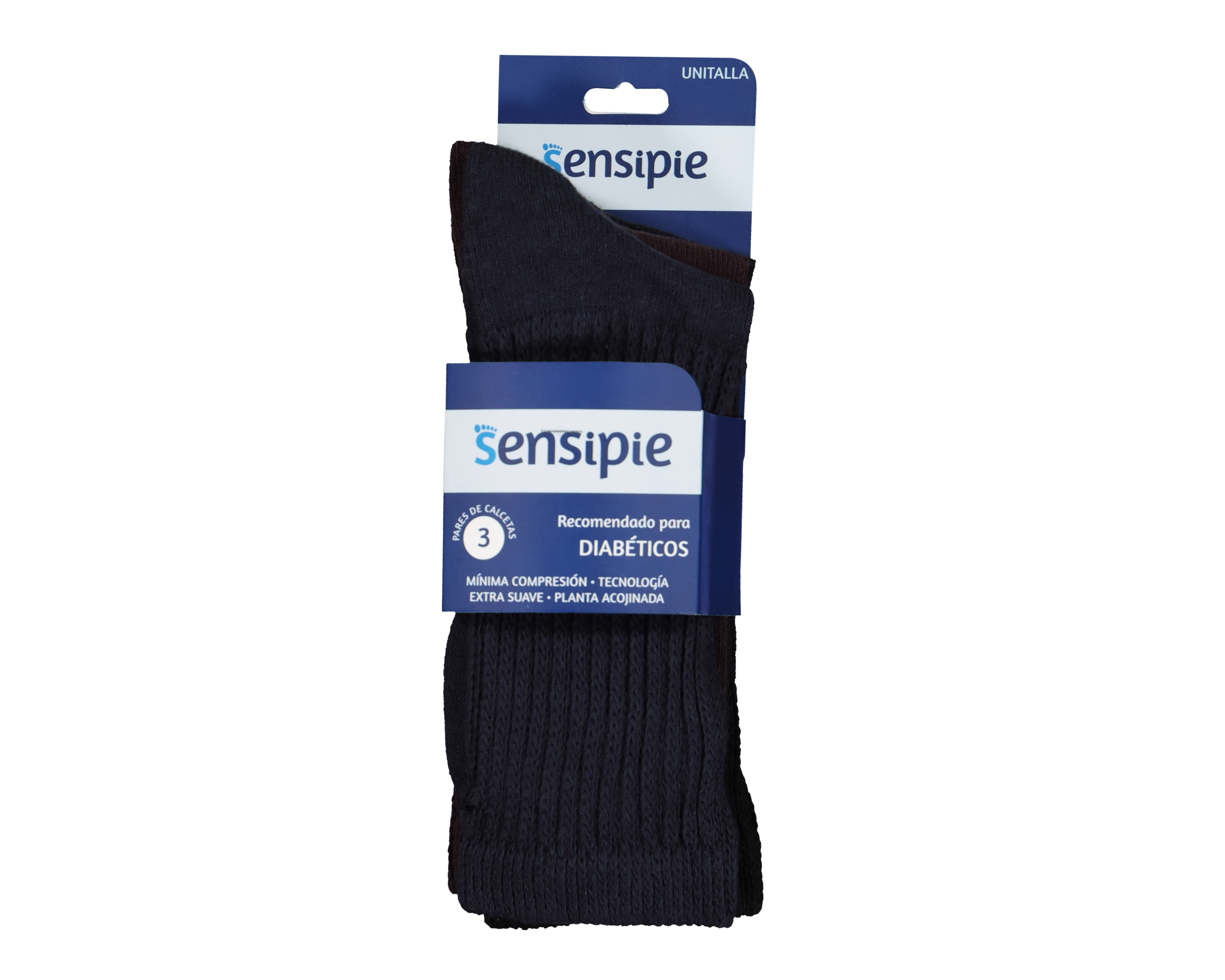 Foto 3 | Foto 3 | Calcetines para Diabético Sensipie 3 Pares