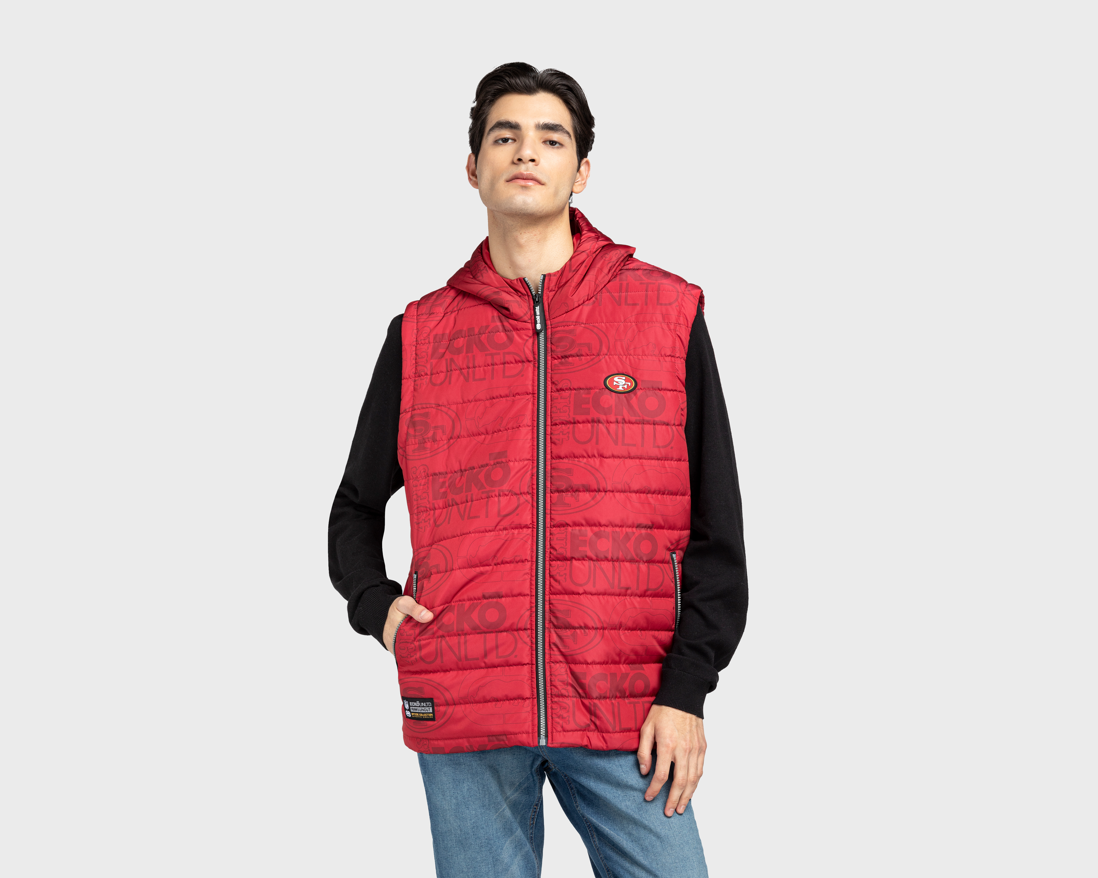 Foto 2 pulgar | Foto 1 | Chaleco Eckó Unltd. San Francisco 49ers