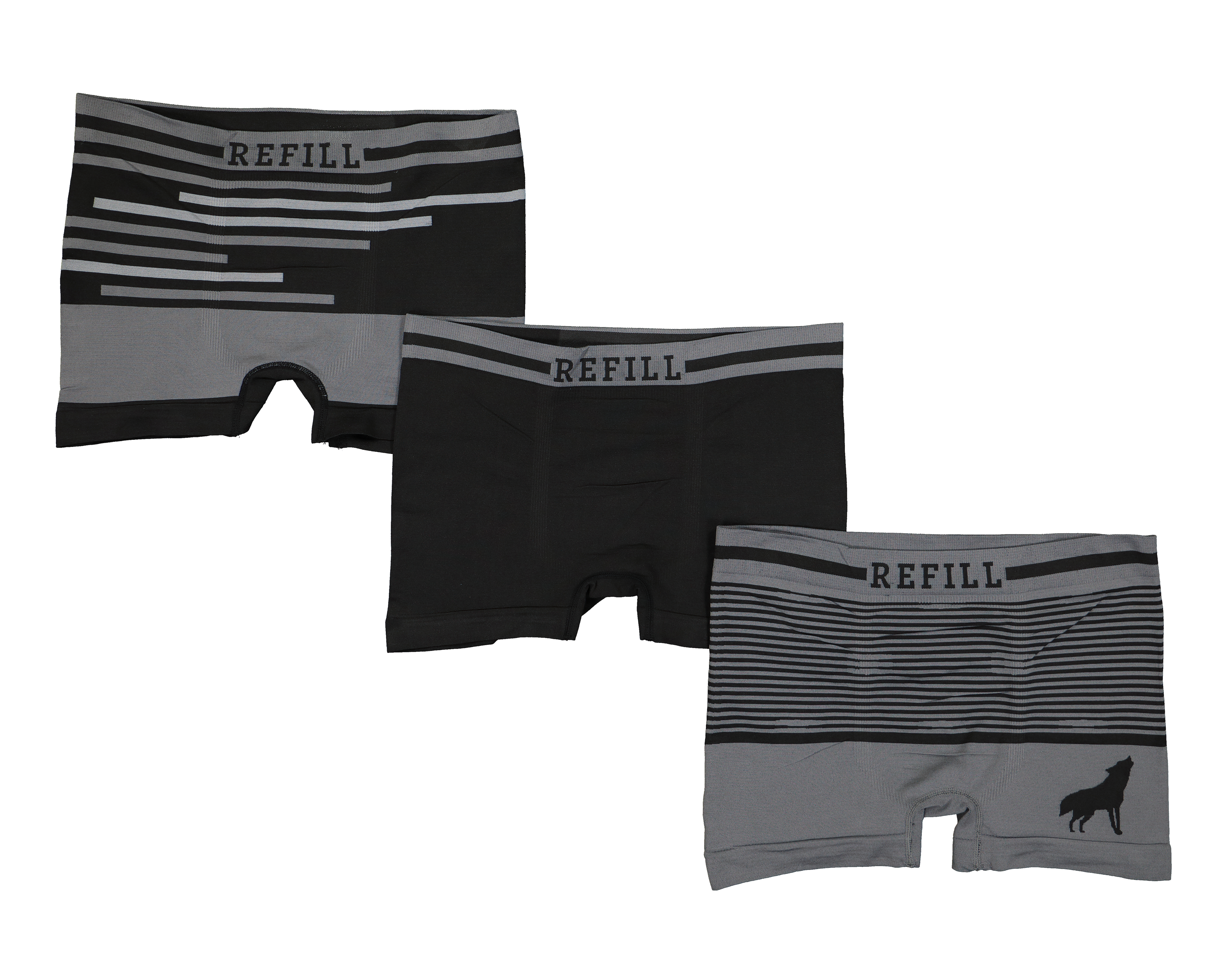 Foto 2 pulgar | Foto 1 | Bóxer Corto Refill 3 Piezas
