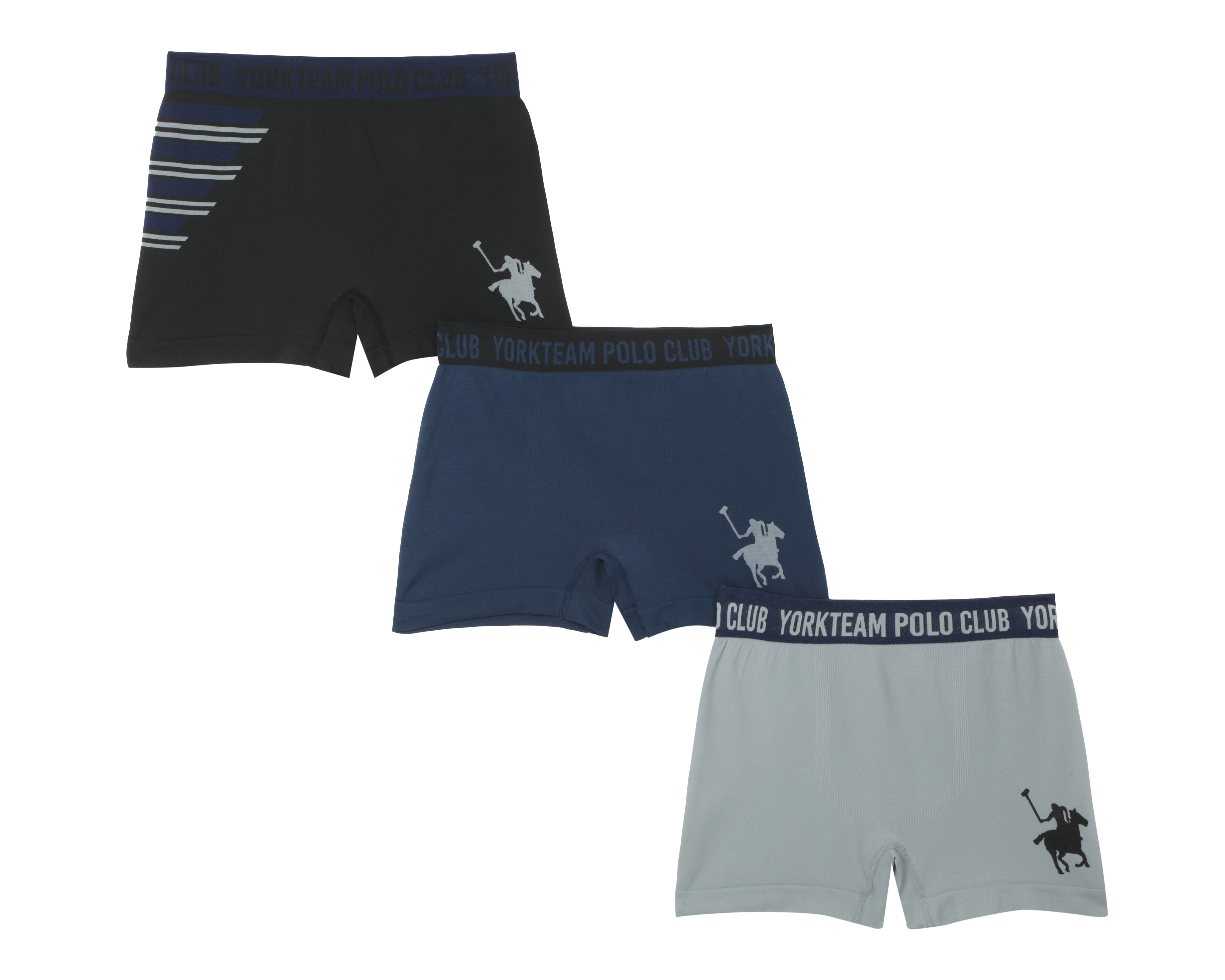 Foto 1 | Foto 1 | Bóxer Corto York Team Polo Club 3 Piezas