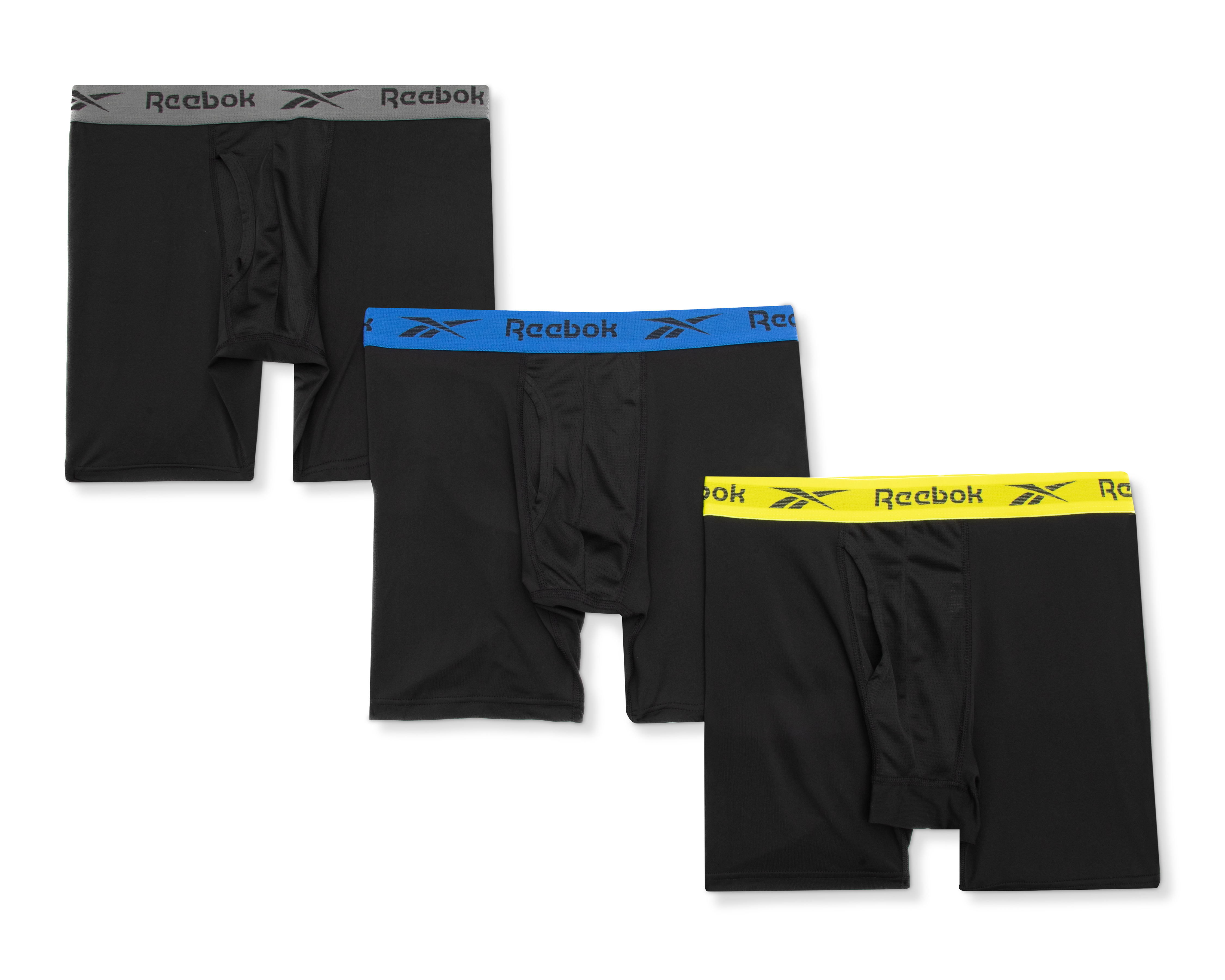 Bóxer Largo Reebok para Hombre 3 Piezas