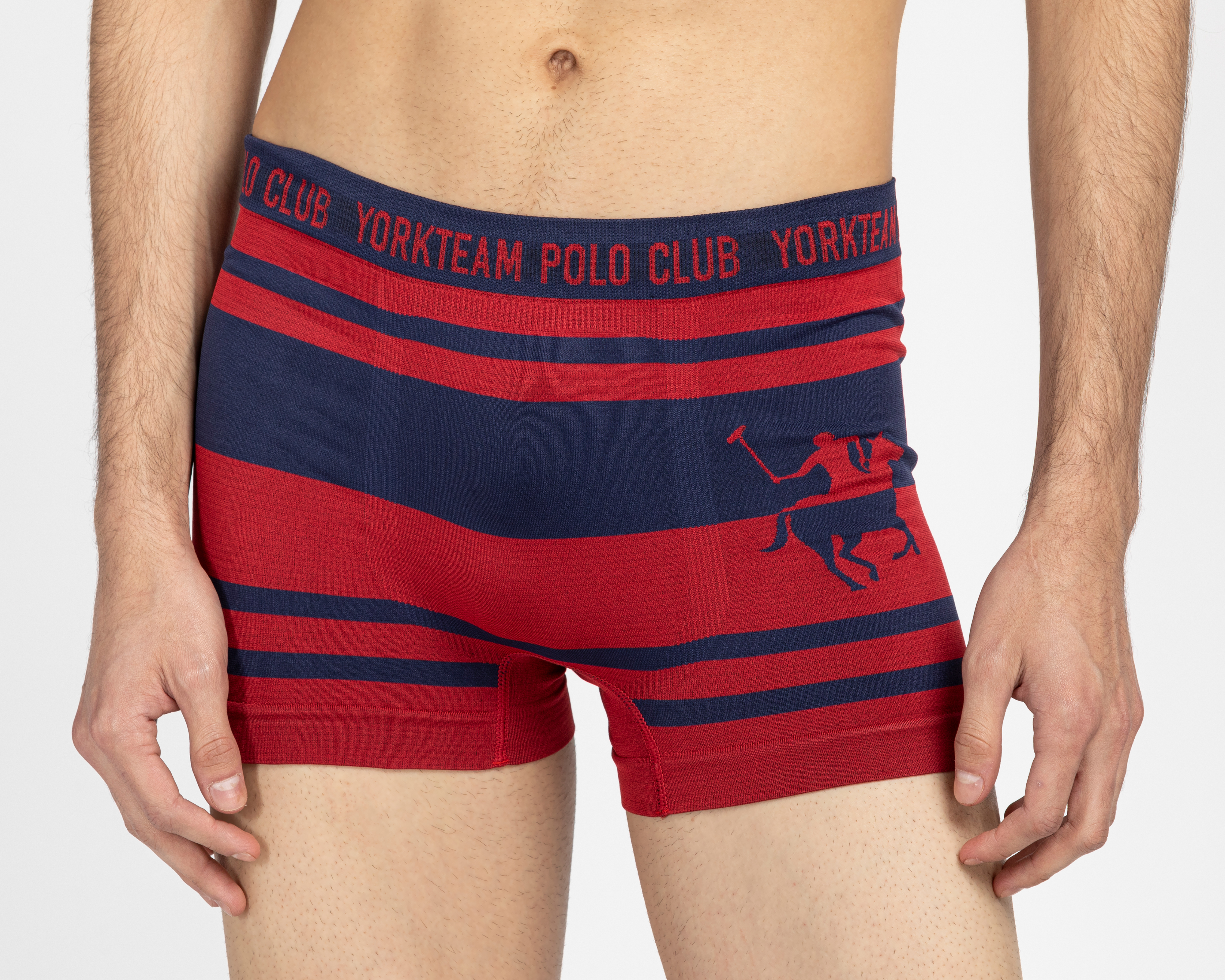 Foto 3 pulgar | Foto 2 | Bóxer Corto York Team Polo Club 3 Piezas