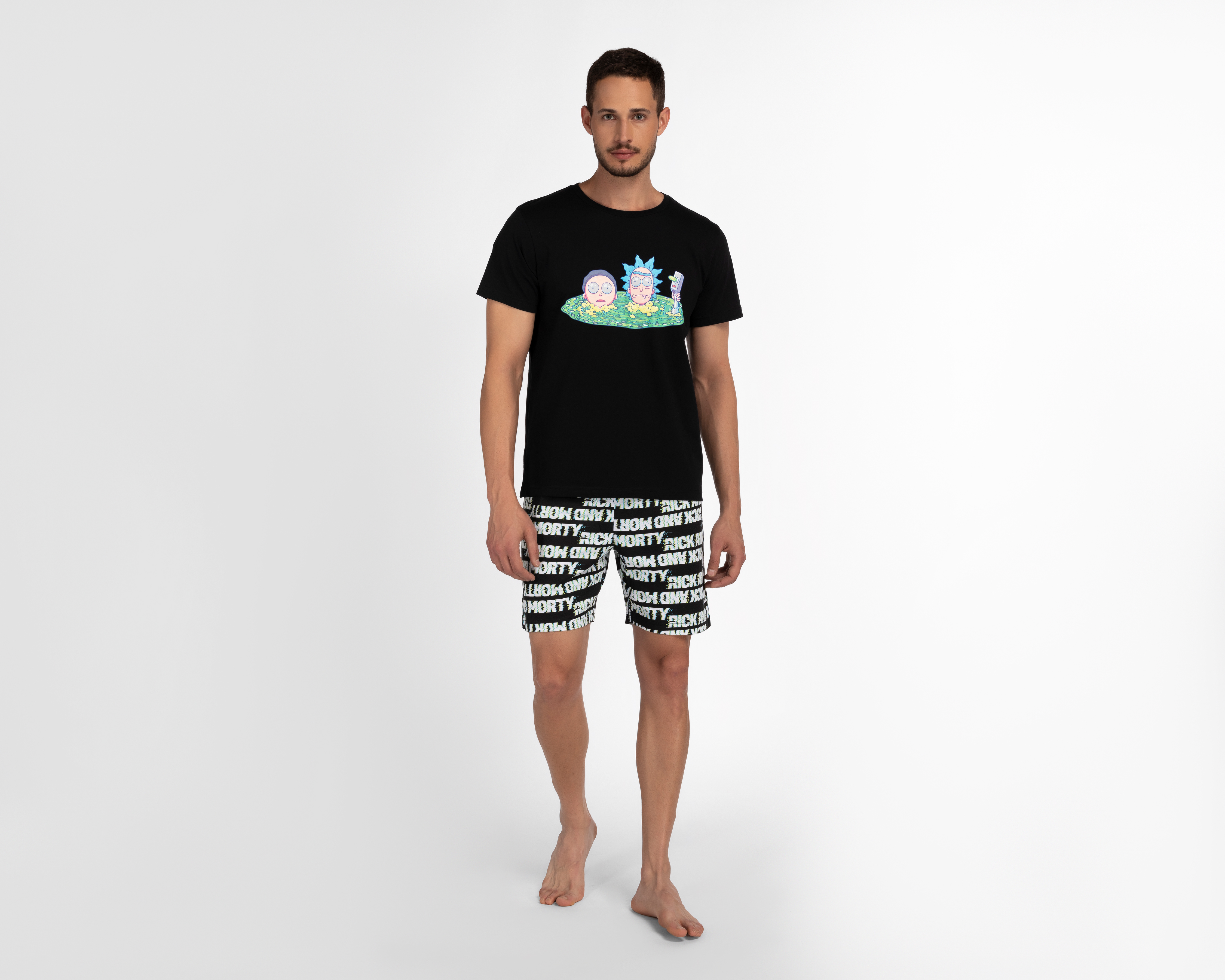 Pijama Rick & Morty para Hombre 2 Piezas