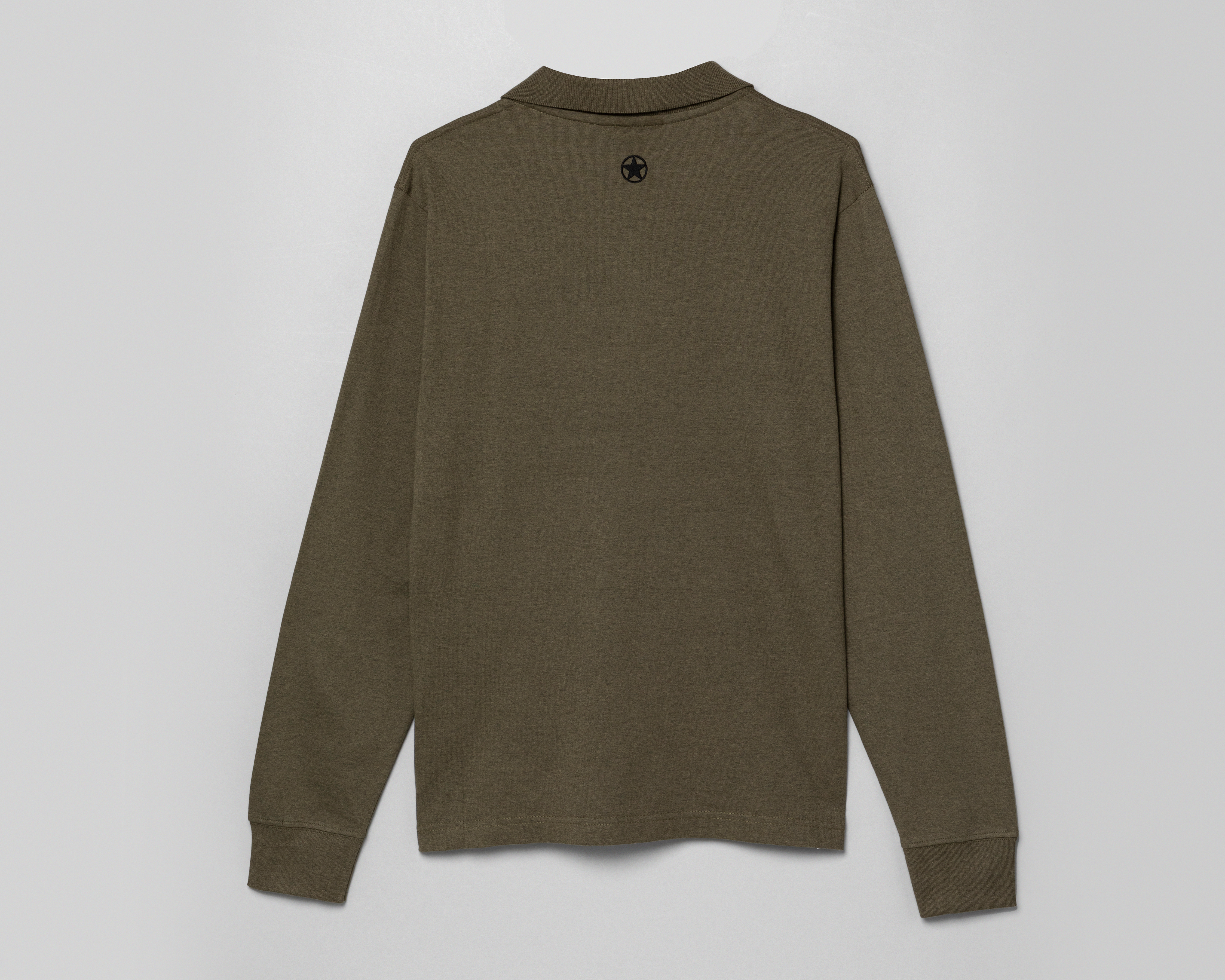 Foto 5 | Foto 5 | Playera Polo Jeep Manga Larga Verde para Hombre