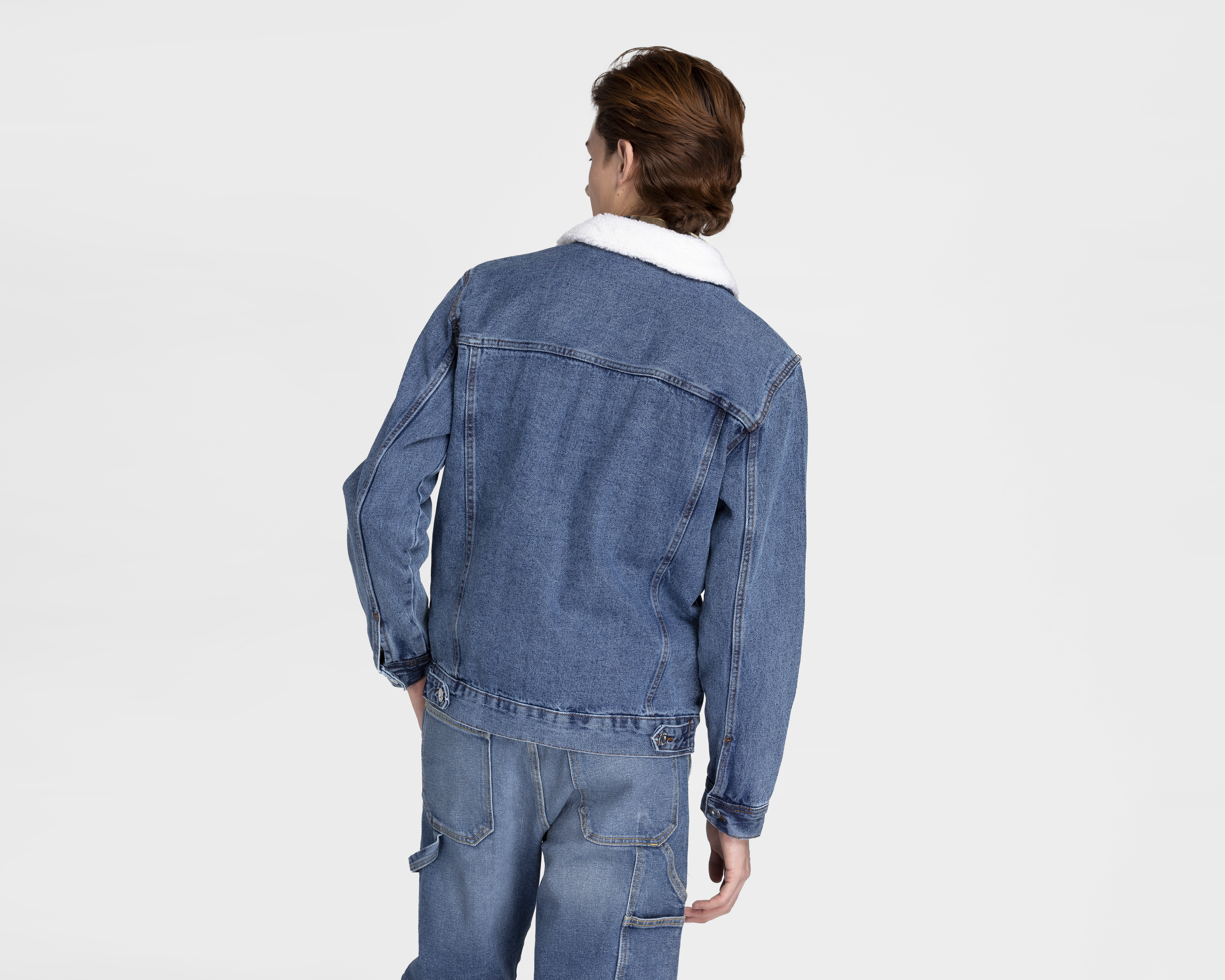 Foto 3 | Foto 3 | Chamarra Refill Trucker de Mezclilla