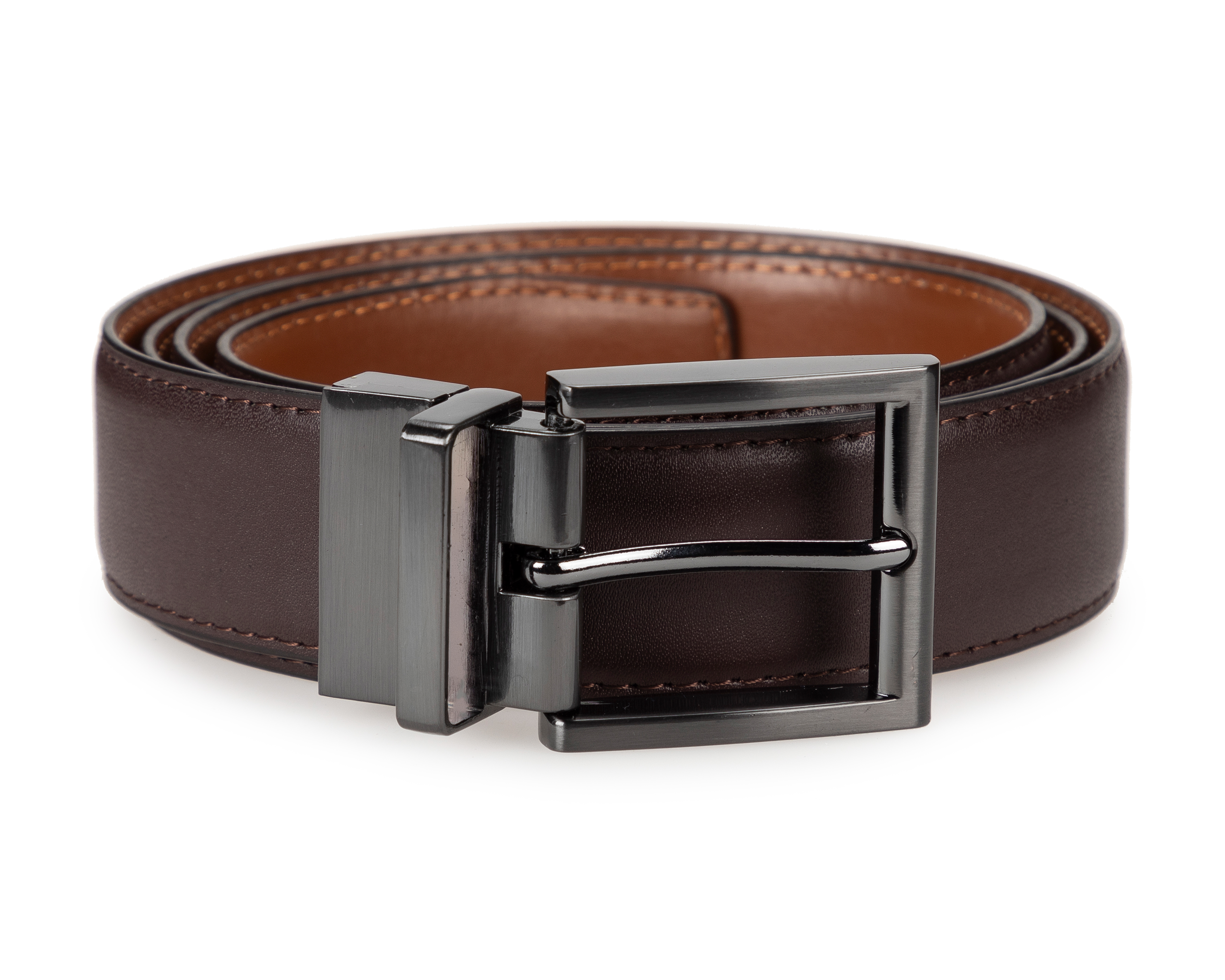 Foto 2 pulgar | Foto 1 | Cinturón Wall Street Reversible