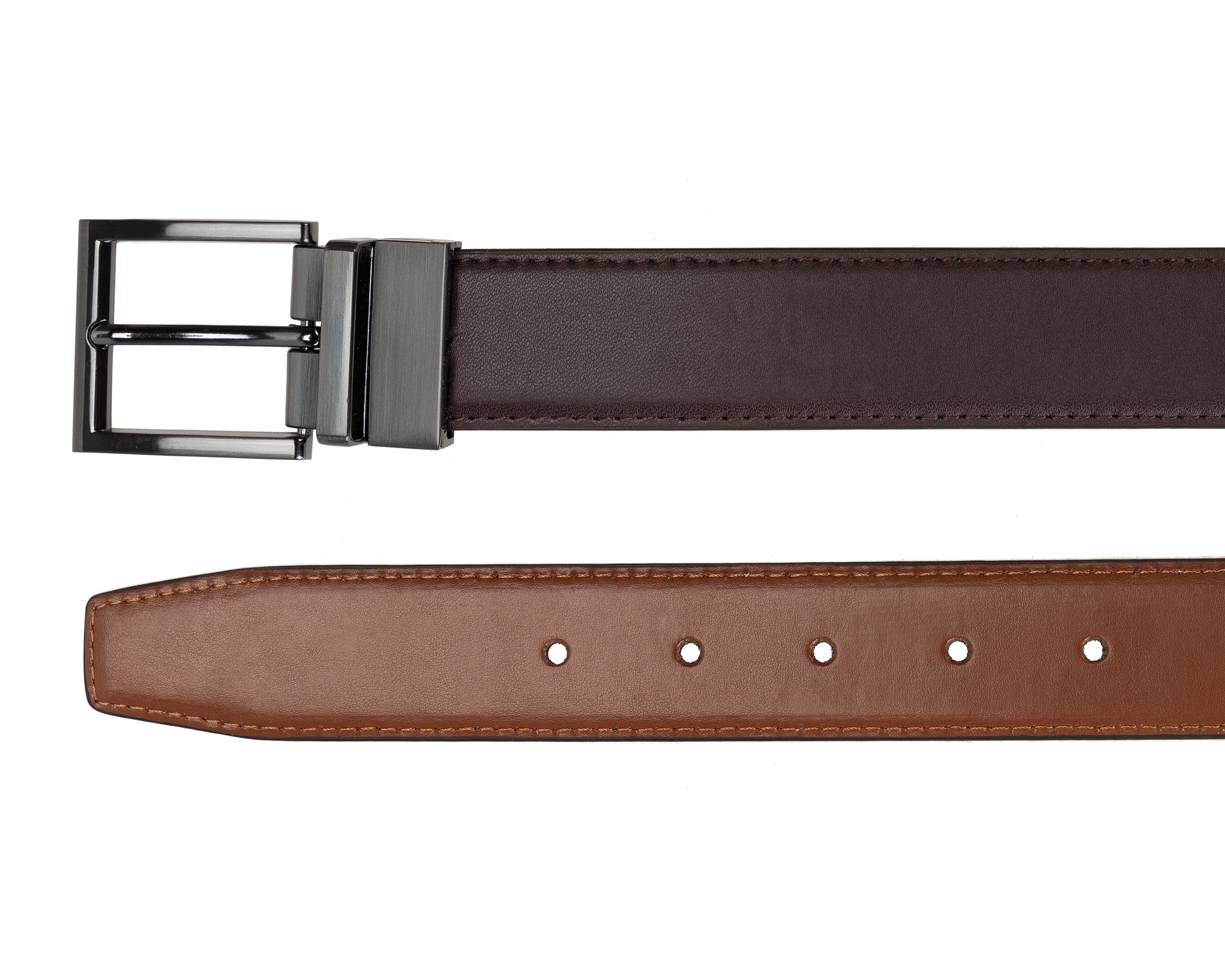 Foto 5 pulgar | Foto 4 | Cinturón Wall Street Reversible