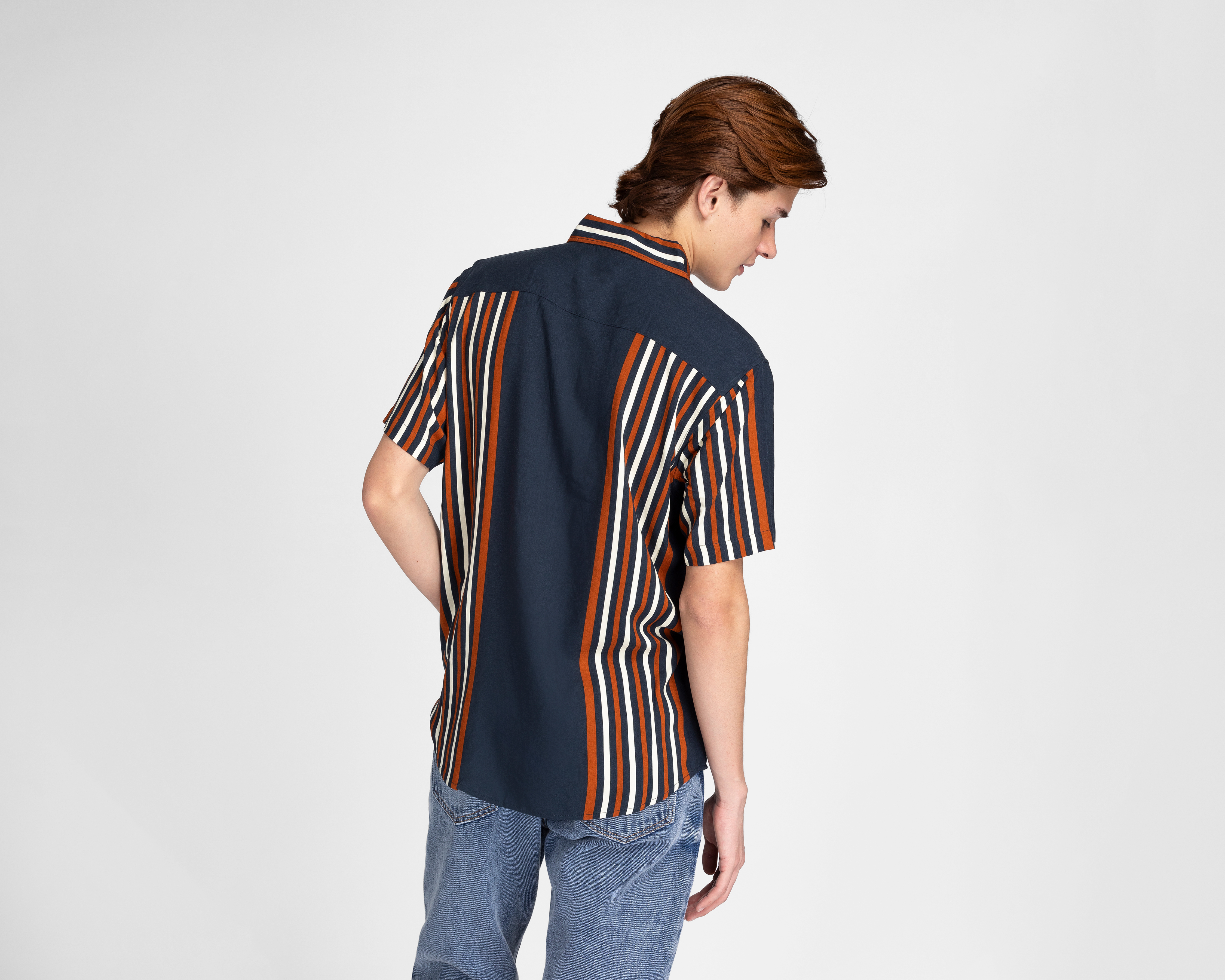 Foto 4 pulgar | Foto 3 | Camisa de Moda Refill Regular Fit a Rayas