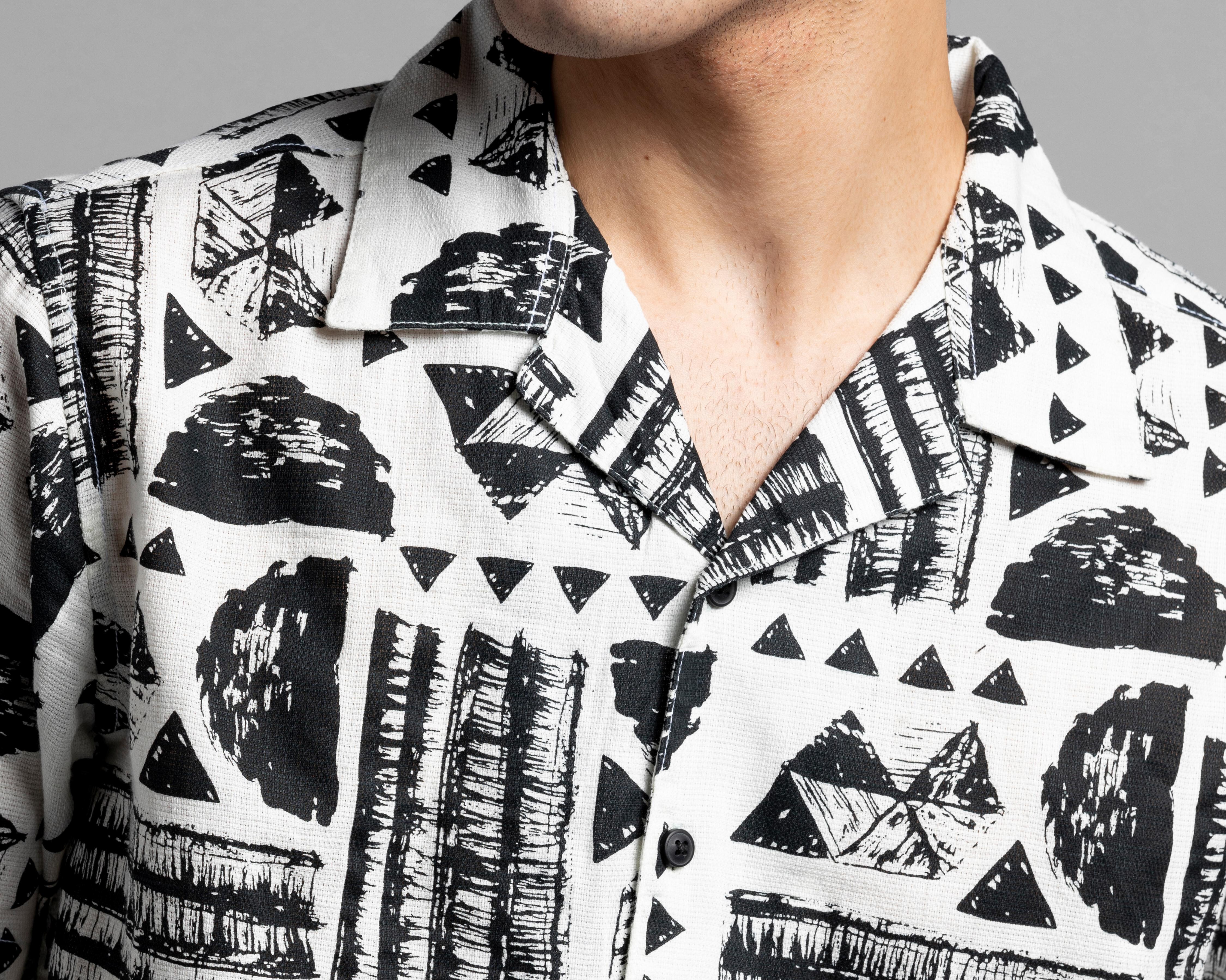 Foto 5 | Foto 5 | Camisa de Moda Thinner Regular Fit Estampada