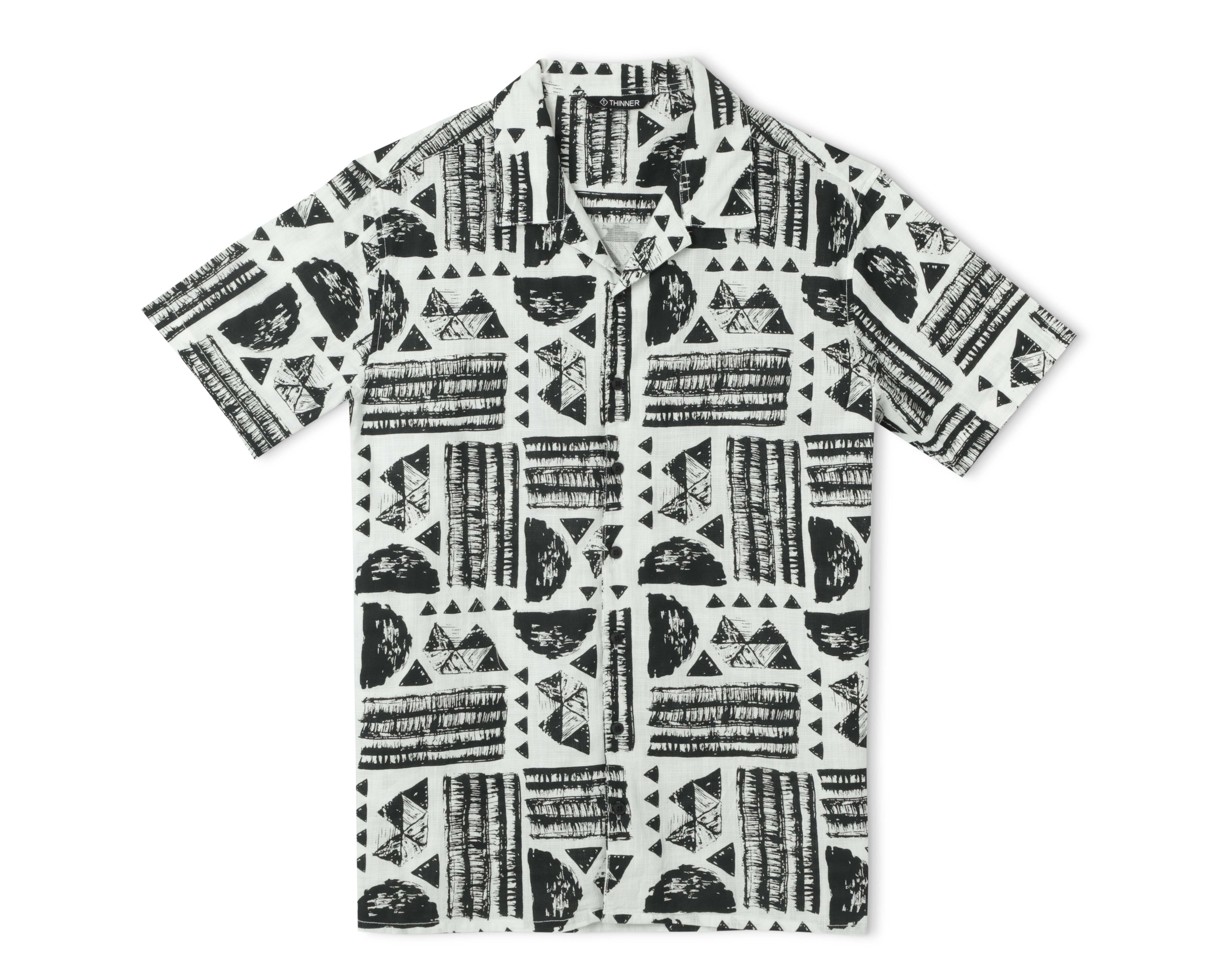 Foto 7 pulgar | Foto 6 | Camisa de Moda Thinner Regular Fit Estampada