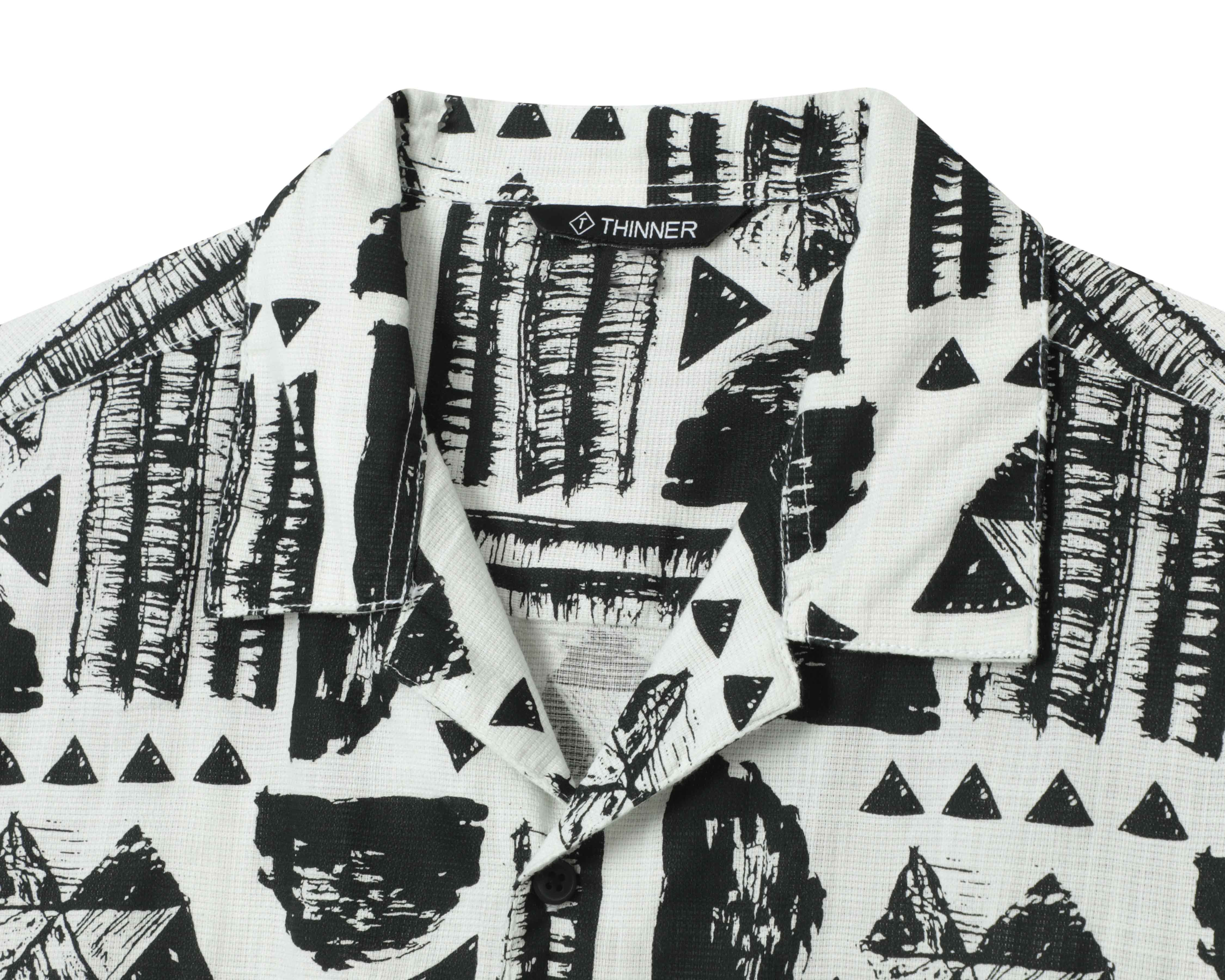 Foto 8 | Foto 8 | Camisa de Moda Thinner Regular Fit Estampada