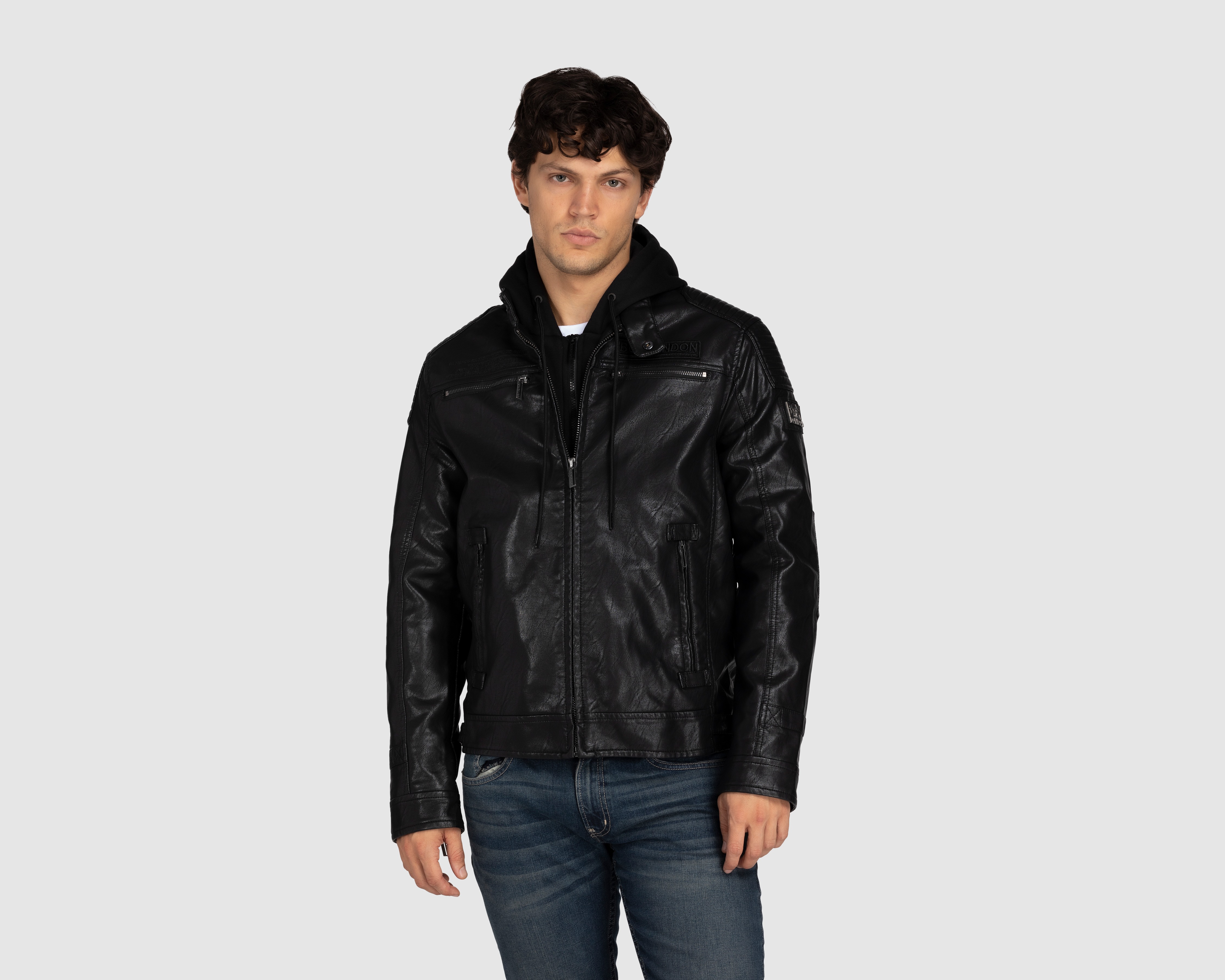 Foto 1 | Foto 1 | Chamarra Boy London con Capucha