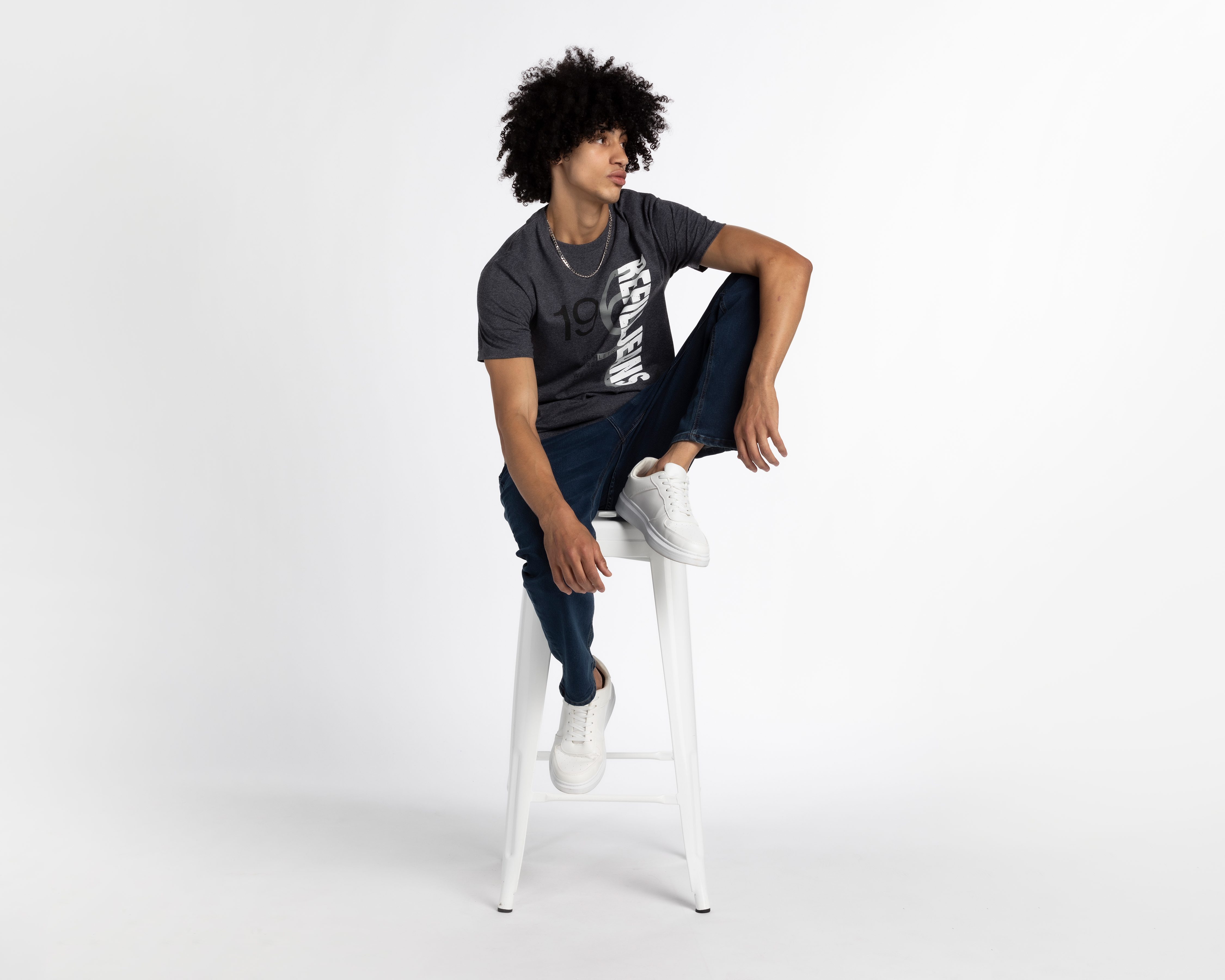 Foto 2 | Foto 2 | Playera Refill Cuello Redondo