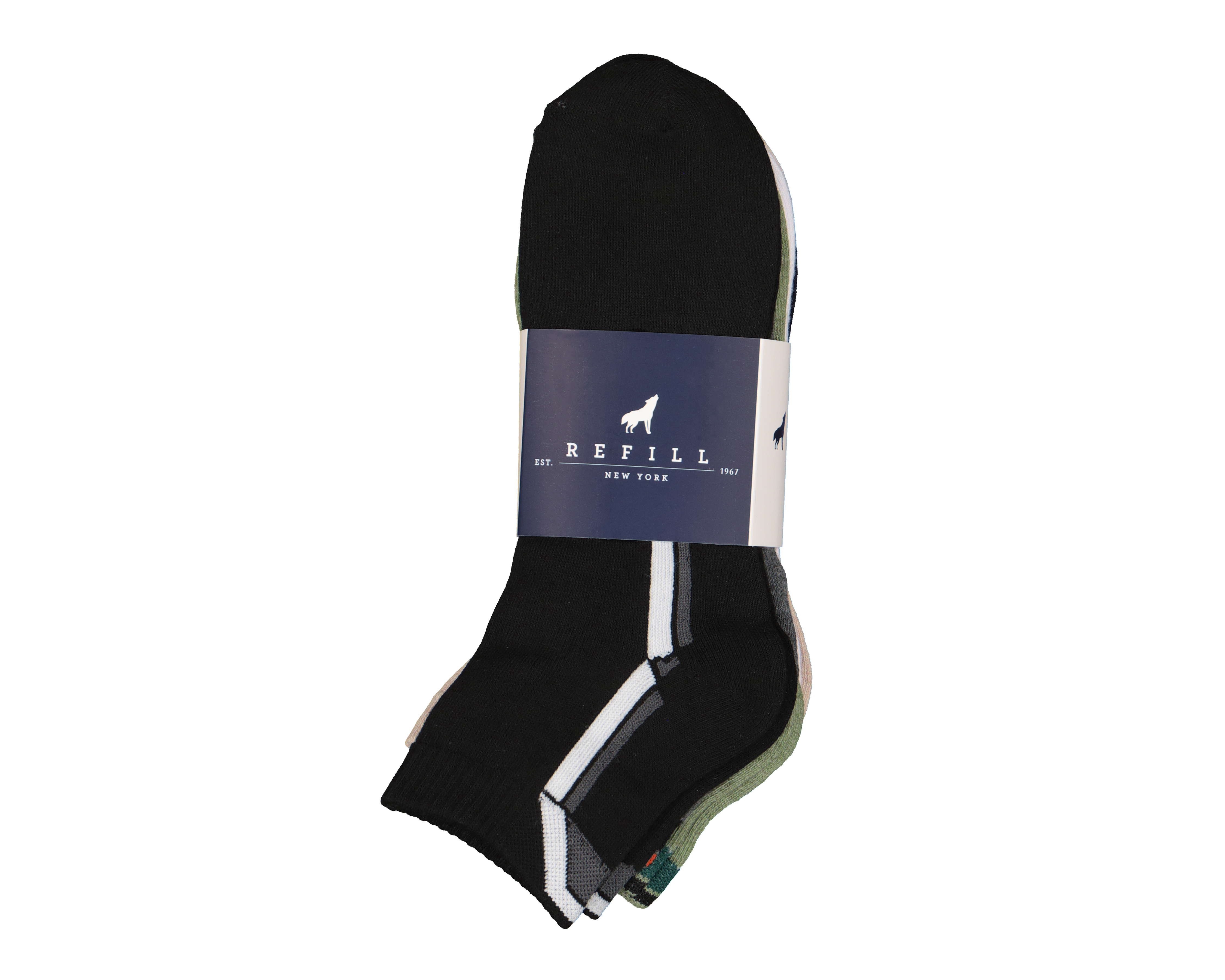 Foto 3 | Foto 3 | Calcetas Cortas Refill para Hombre 6 Pares