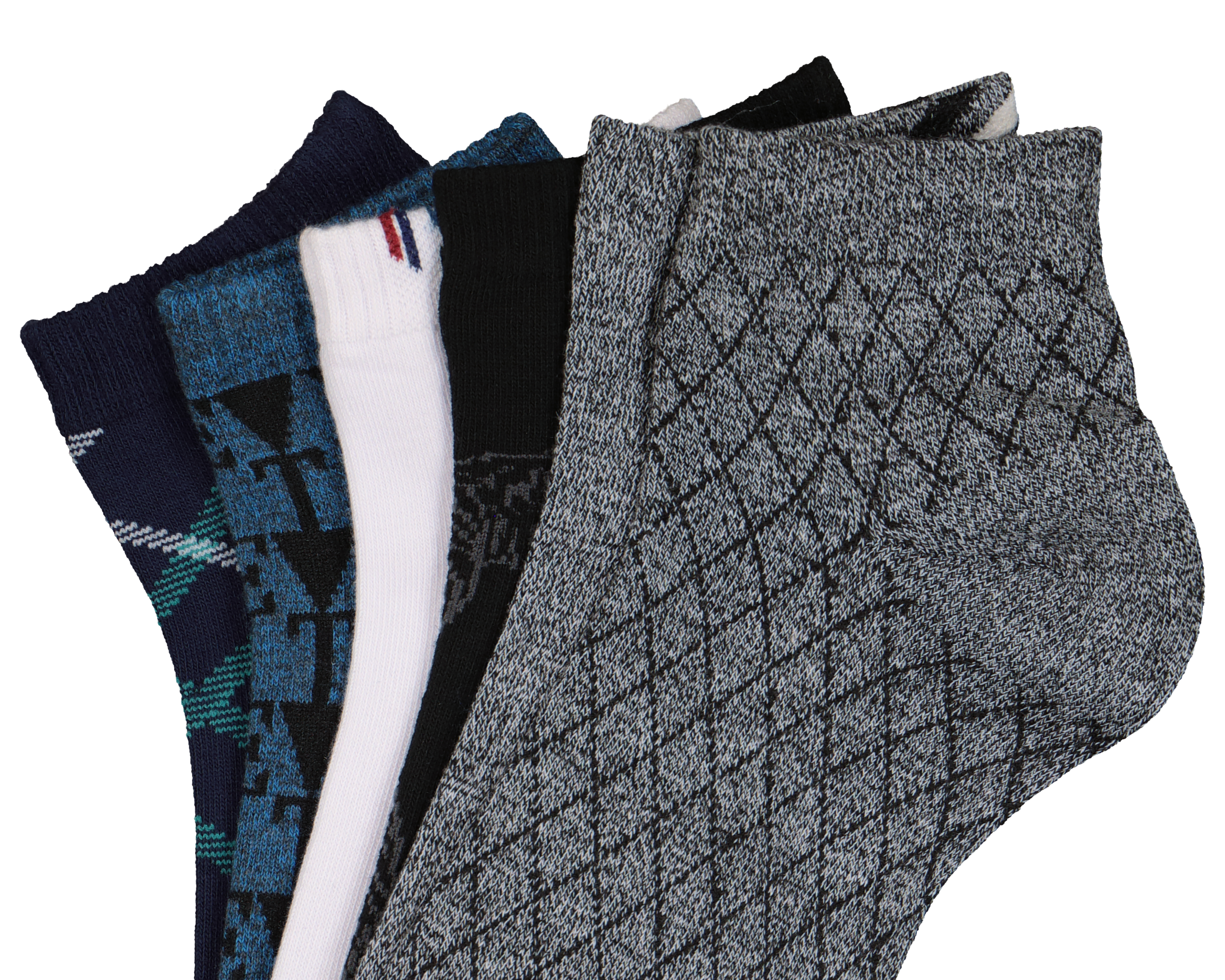 Foto 2 | Foto 2 | Calcetas Cortas Refill para Hombre 6 Pares